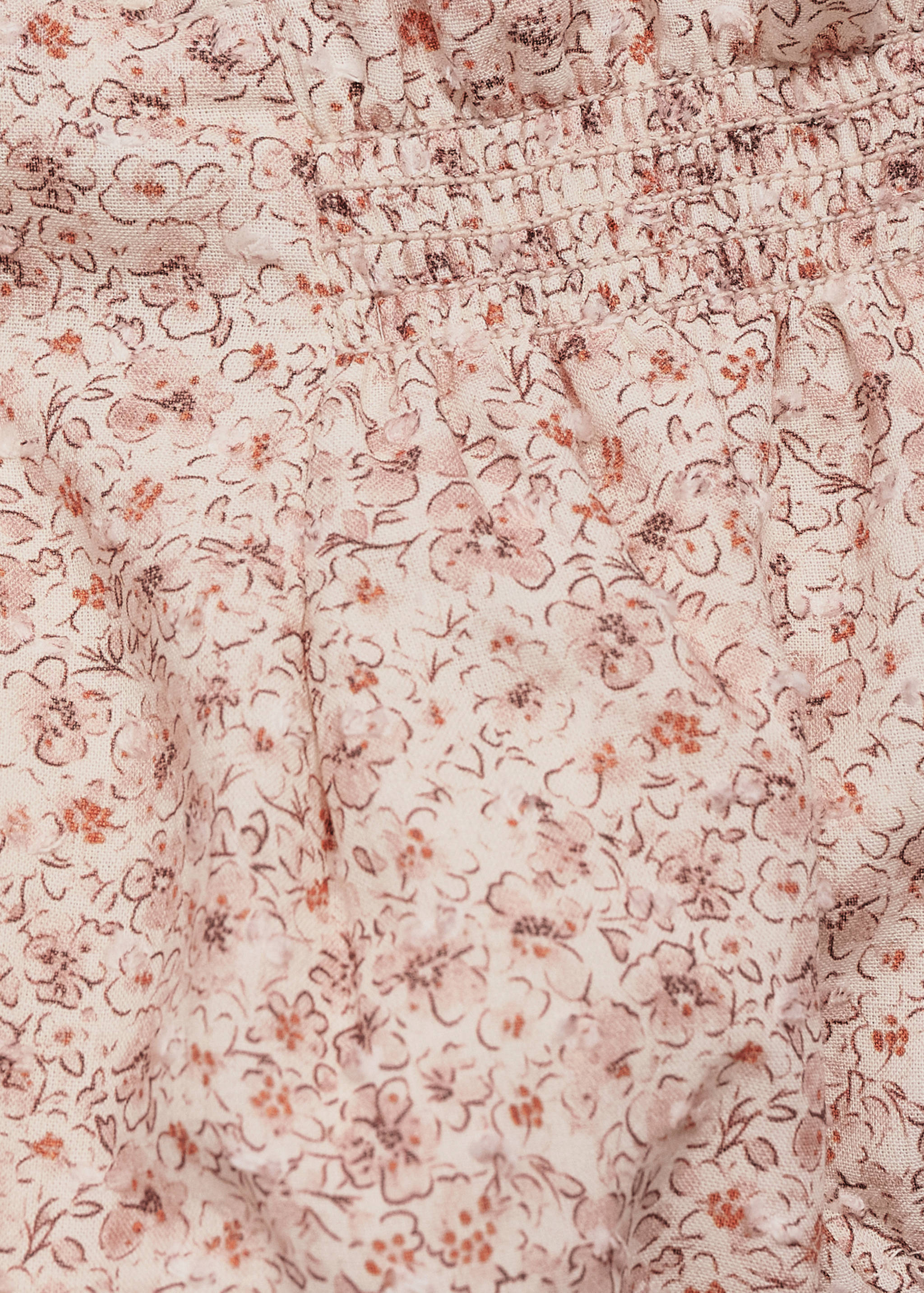 Floral-print romper - Details of the article 0