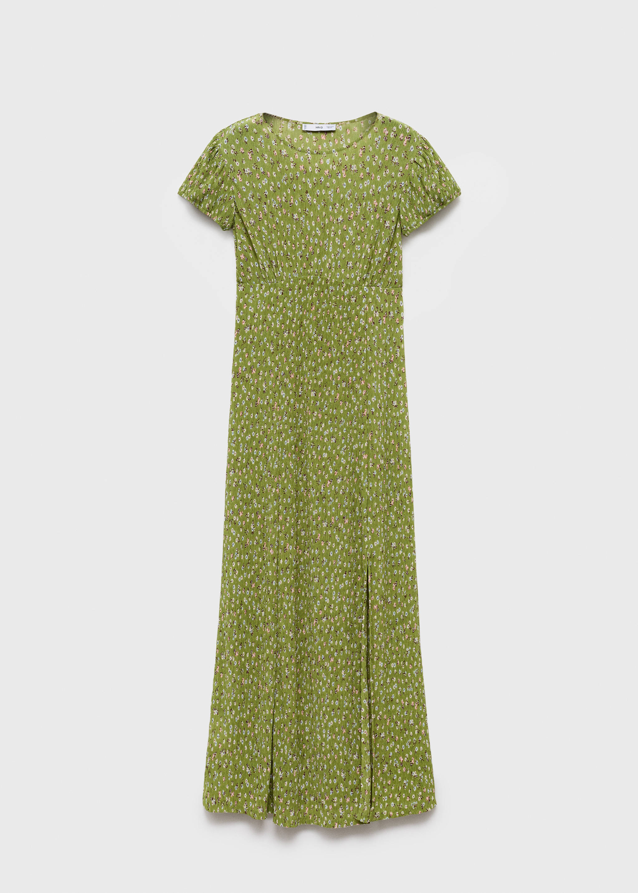 Blommig mammaklänning med tryck - Artikel utan modell