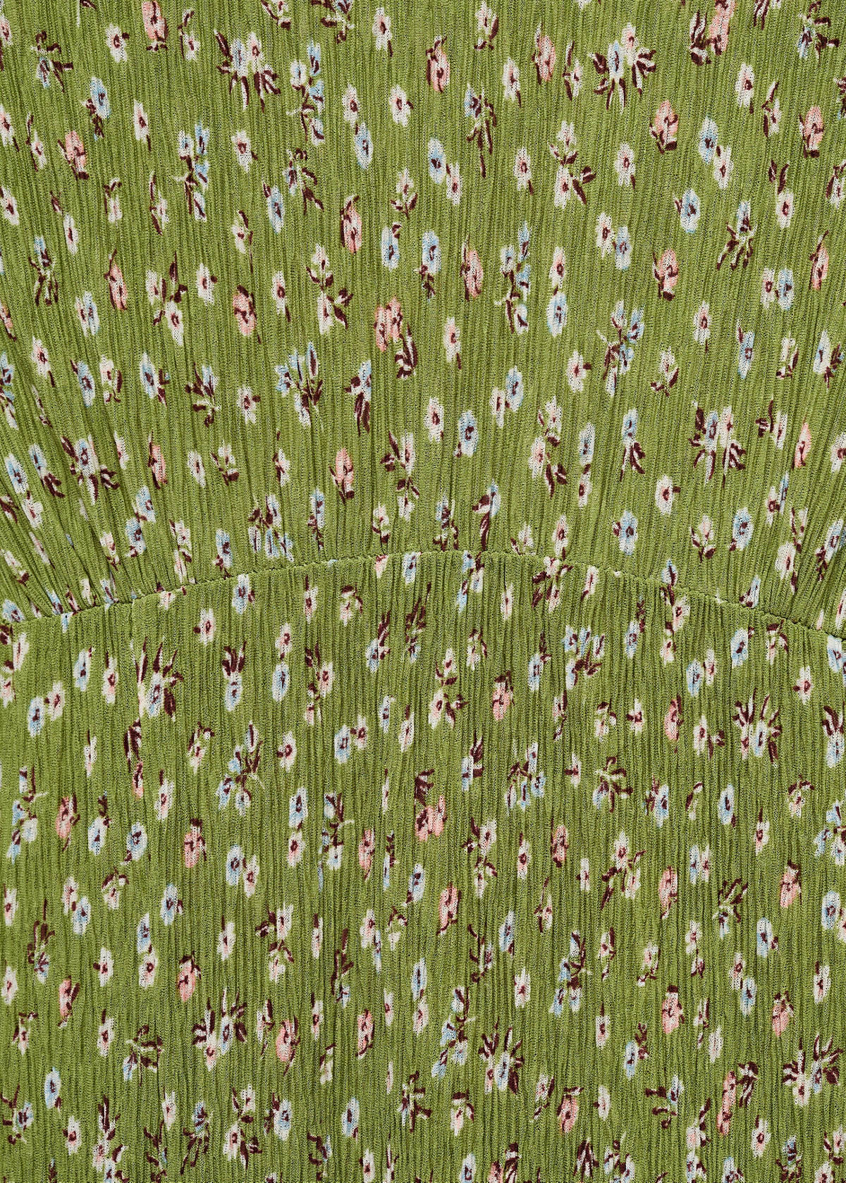 Floral-print maternity dress — Green