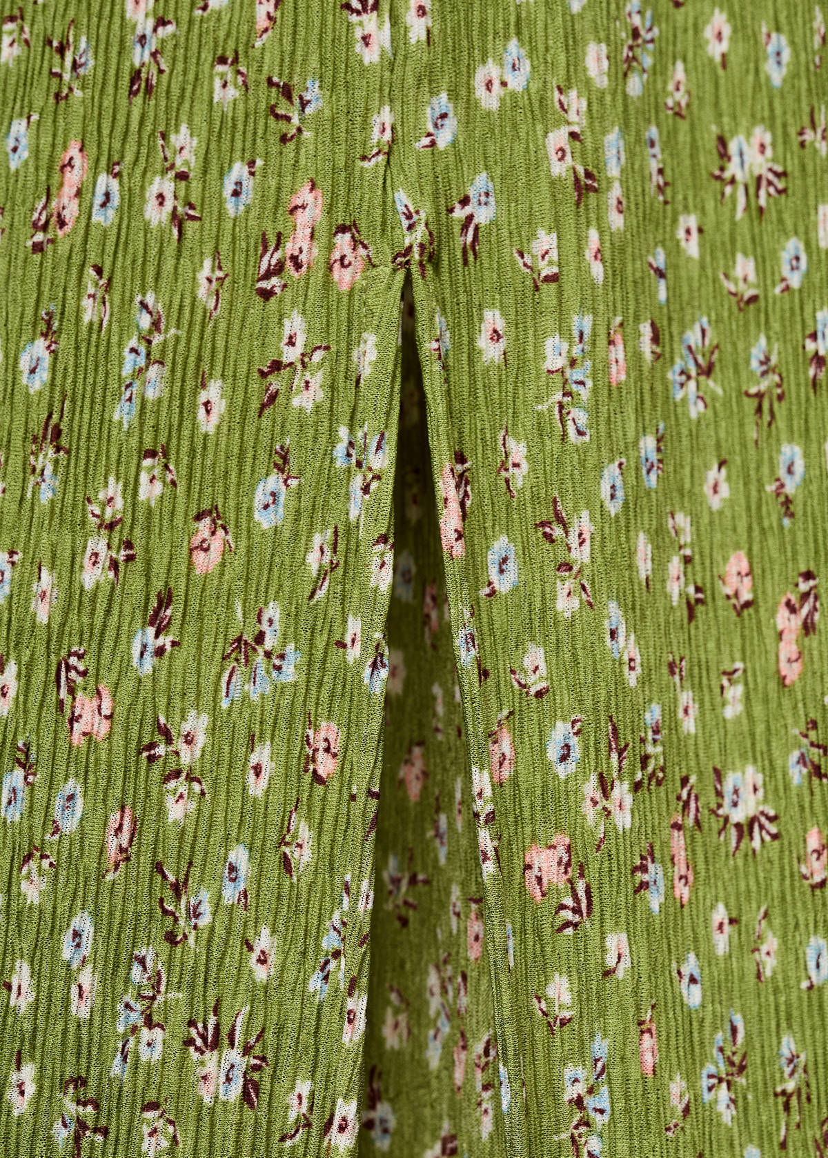 Floral-print maternity dress — Green