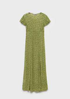 Floral-print maternity dress — Green 5