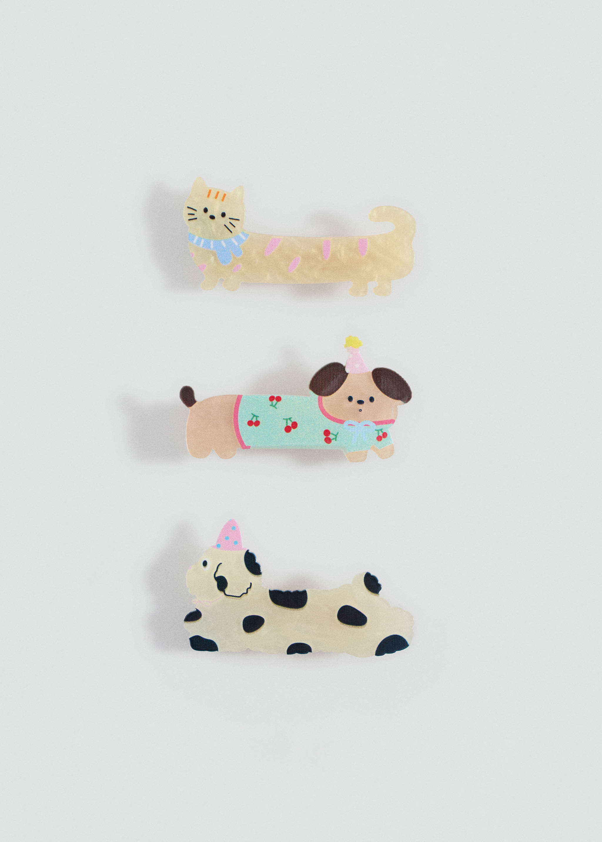 Barrettes animaux - Article sans modèle