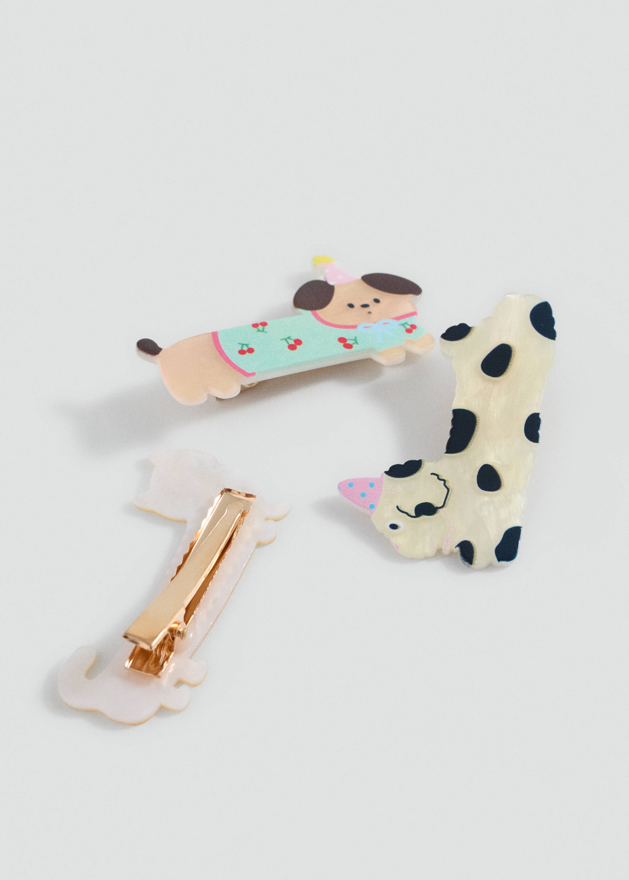 Barrettes animaux - Plan moyen