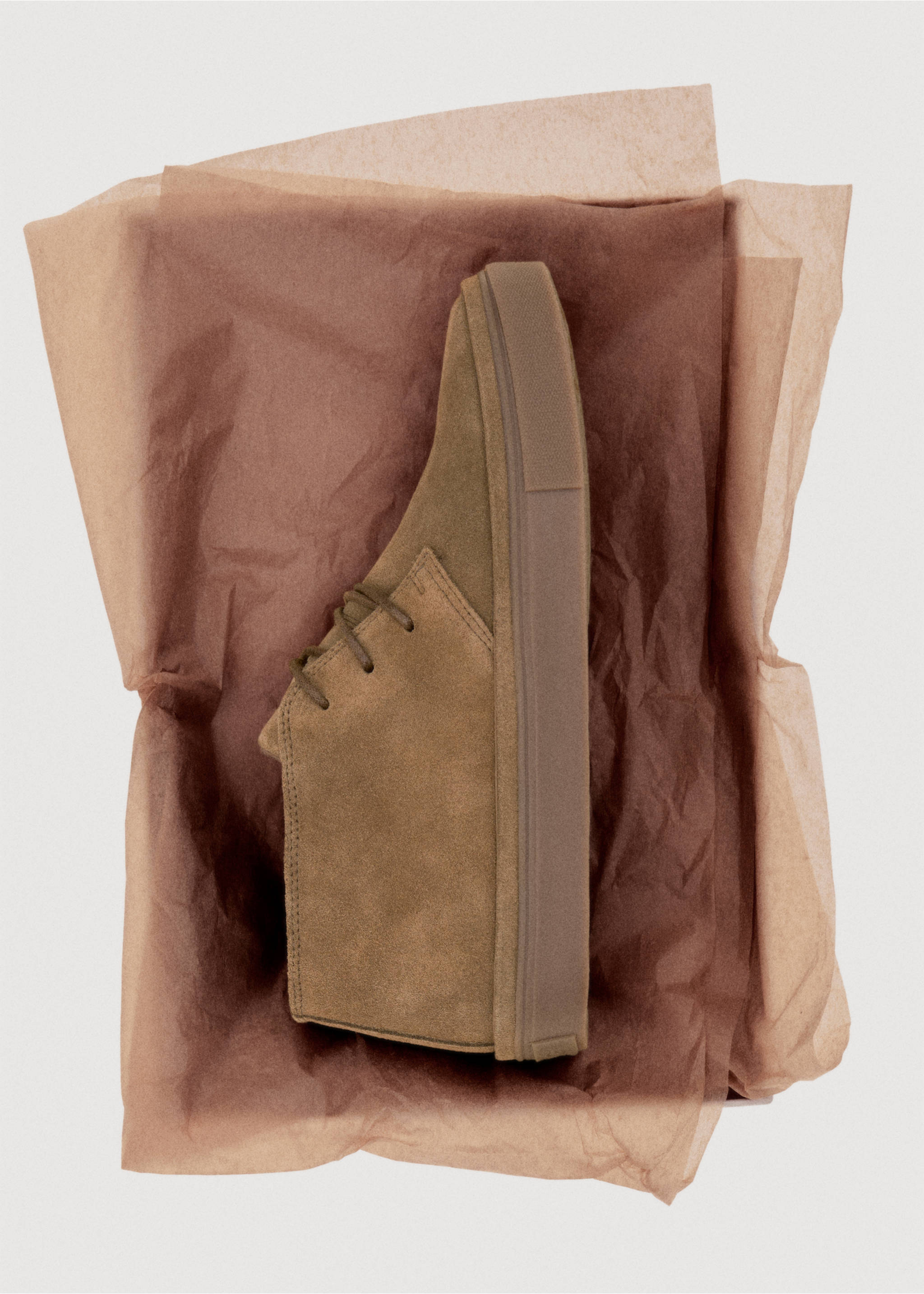 Zapato piel serraje - Detalle del artículo 7, Arena. Ref: 17073813-00.