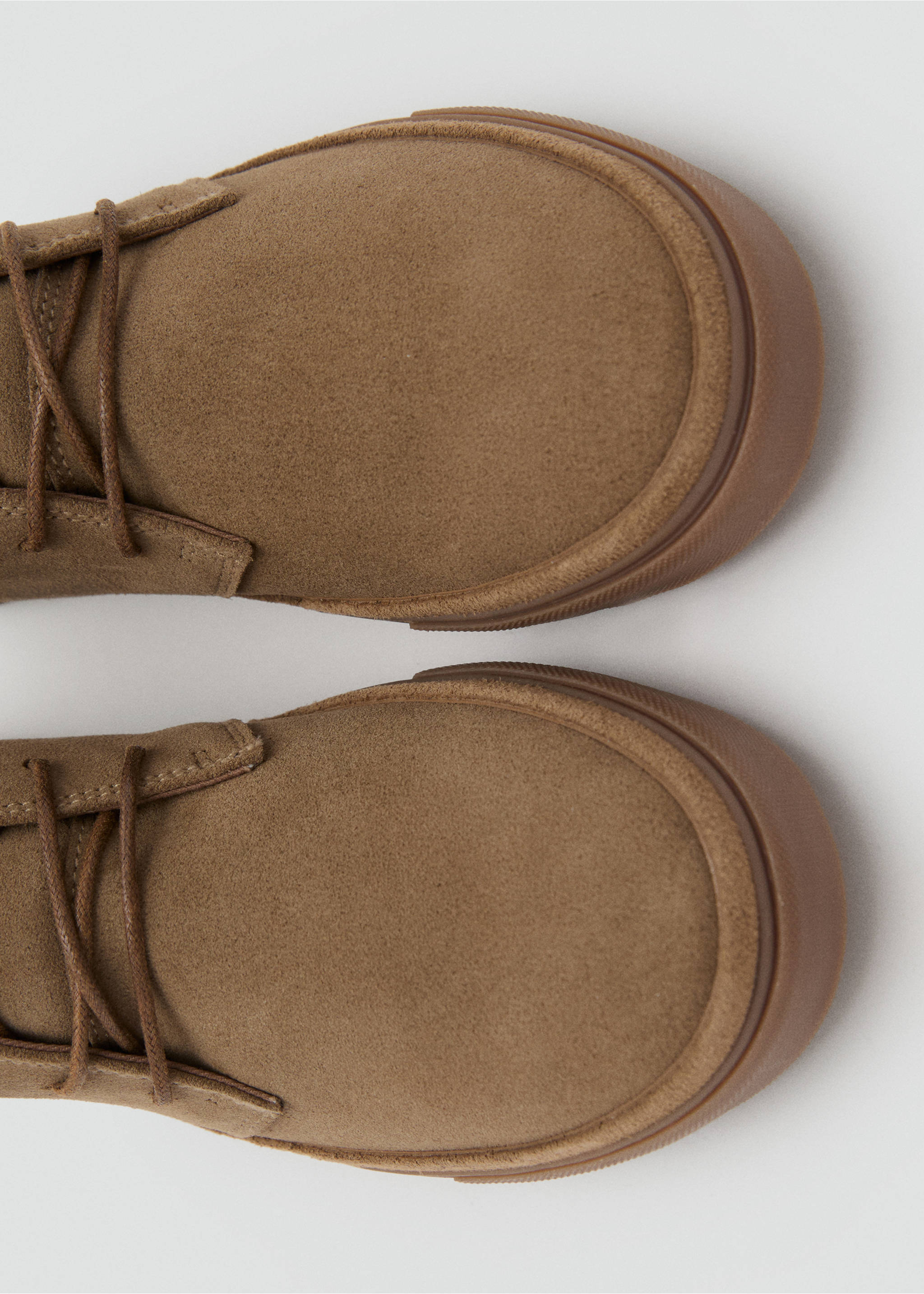 Zapato piel serraje - Detalle del artículo 2, Arena. Ref: 17073813-00.