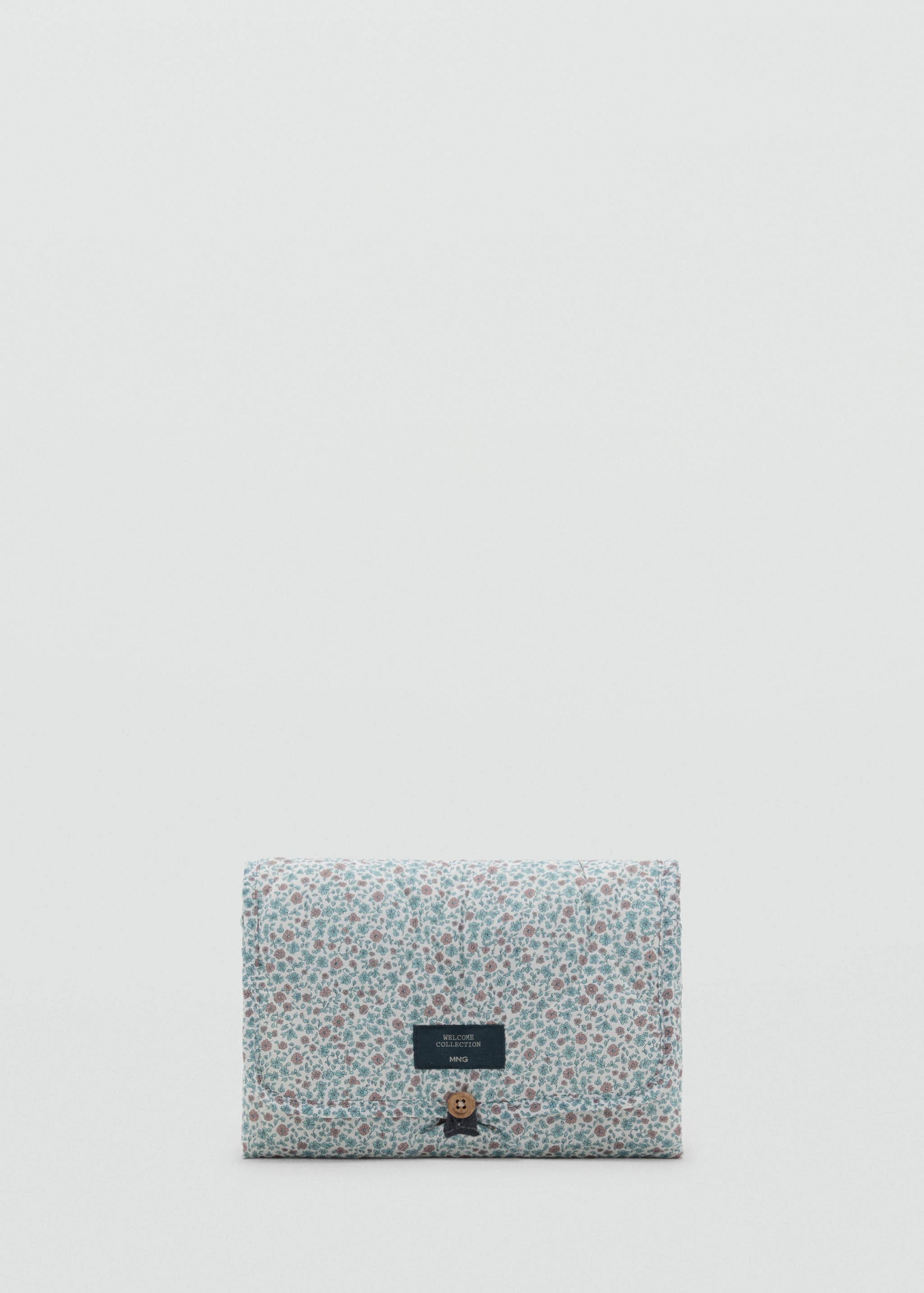 Tapis à langer de voyage fleurs - Article sans modèle