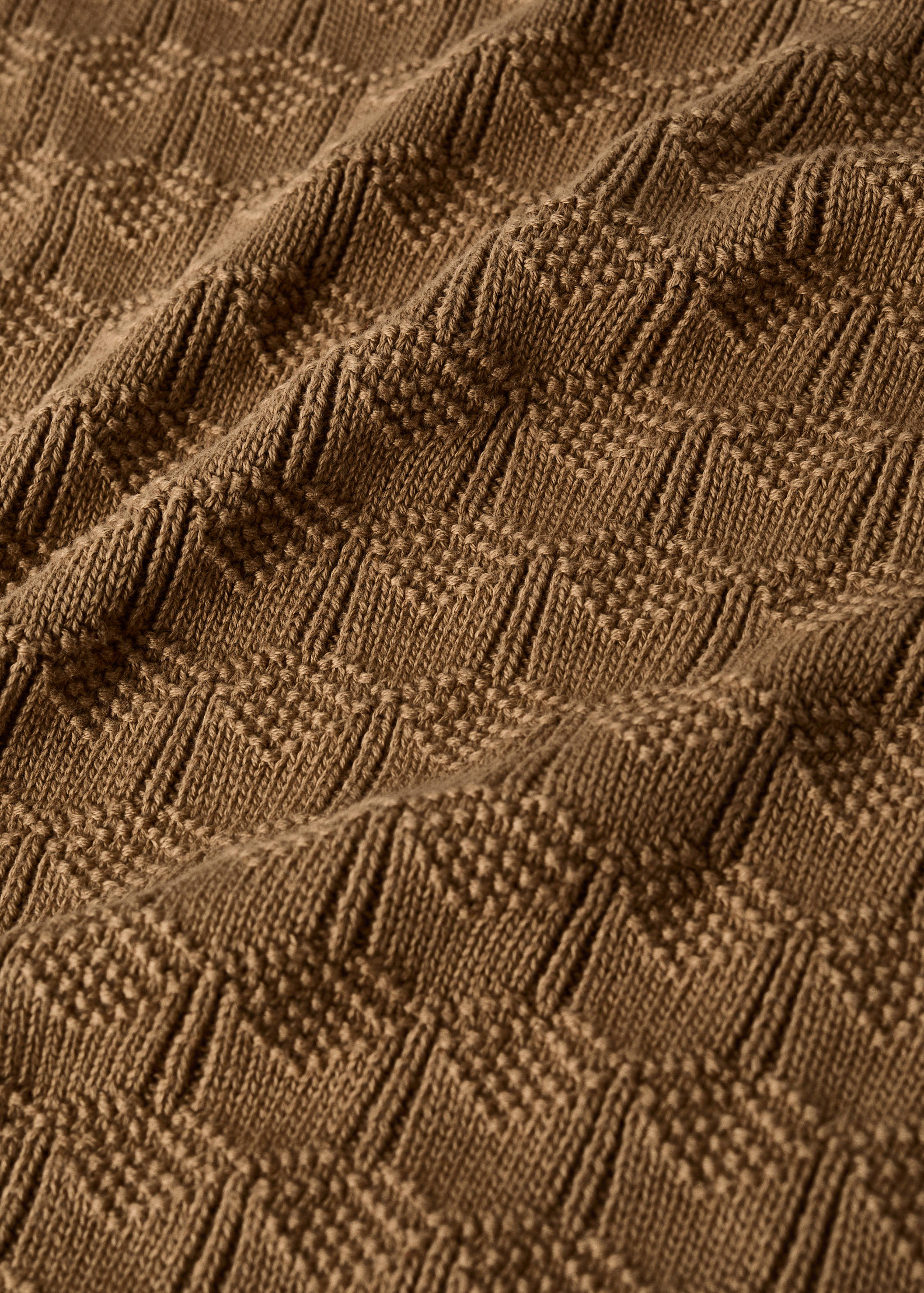 100% cotton children's blanket with eyelet detail - Details of the article 2