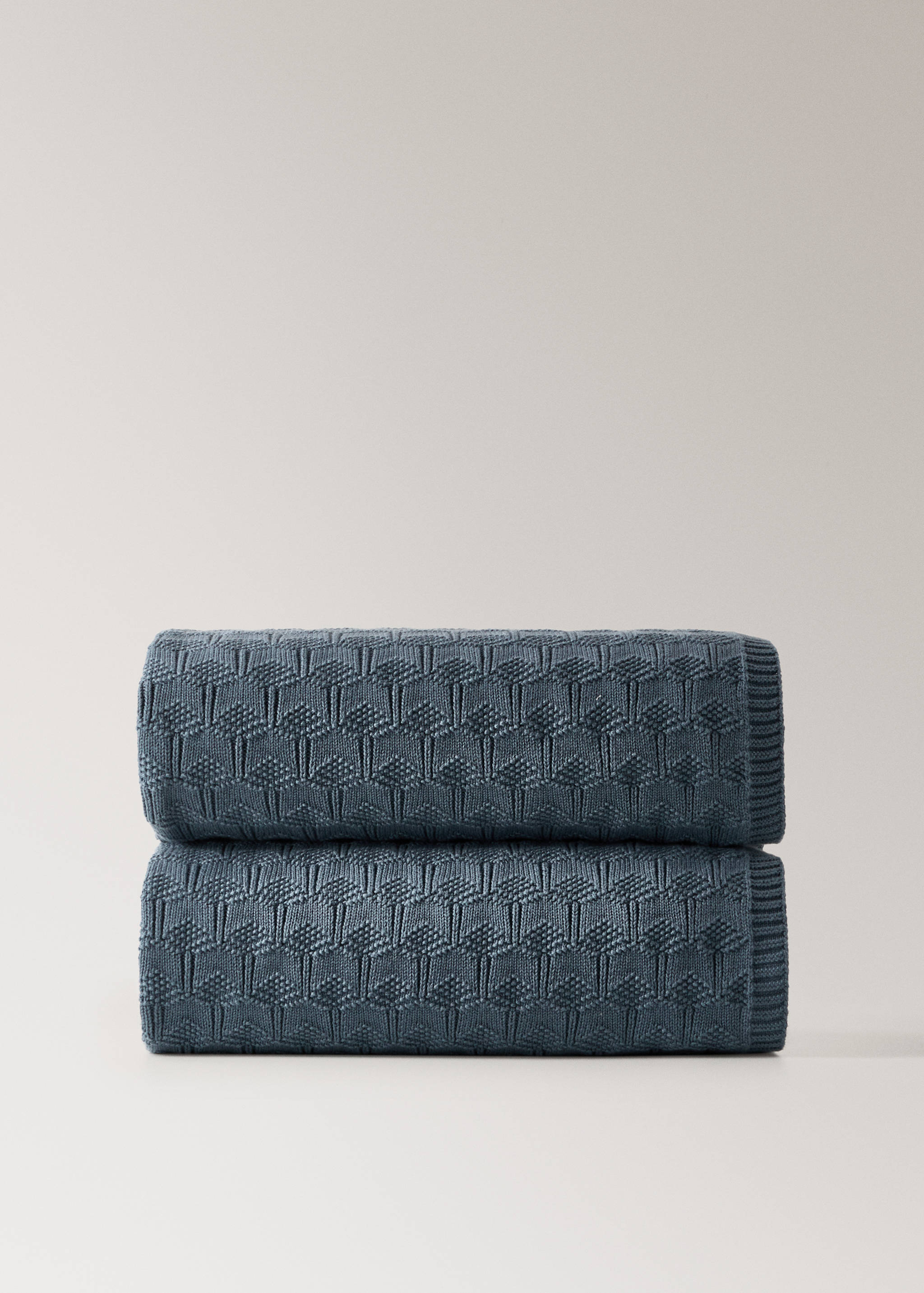 Dětská deka 100% bavlna s ažurovým vzorem - Zboží bez modelu