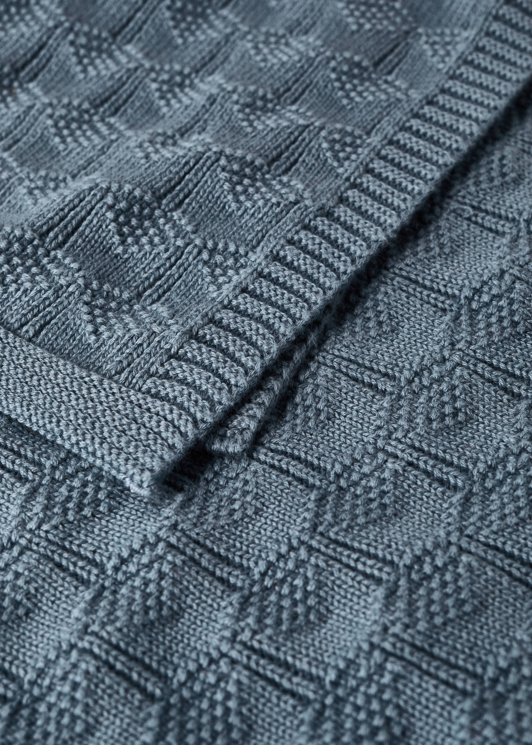 Dětská deka 100% bavlna s ažurovým vzorem - Detail zboží 1