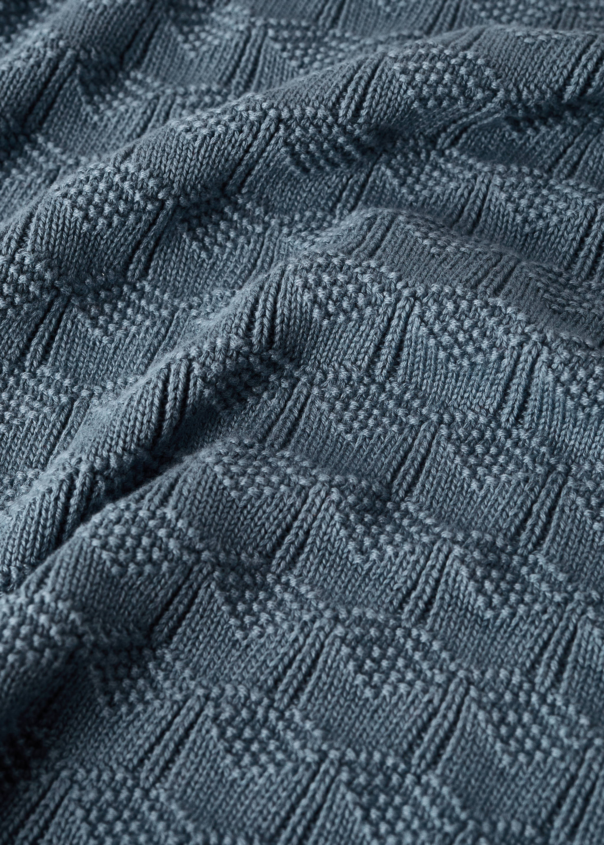 Dětská deka 100% bavlna s ažurovým vzorem - Detail zboží 2