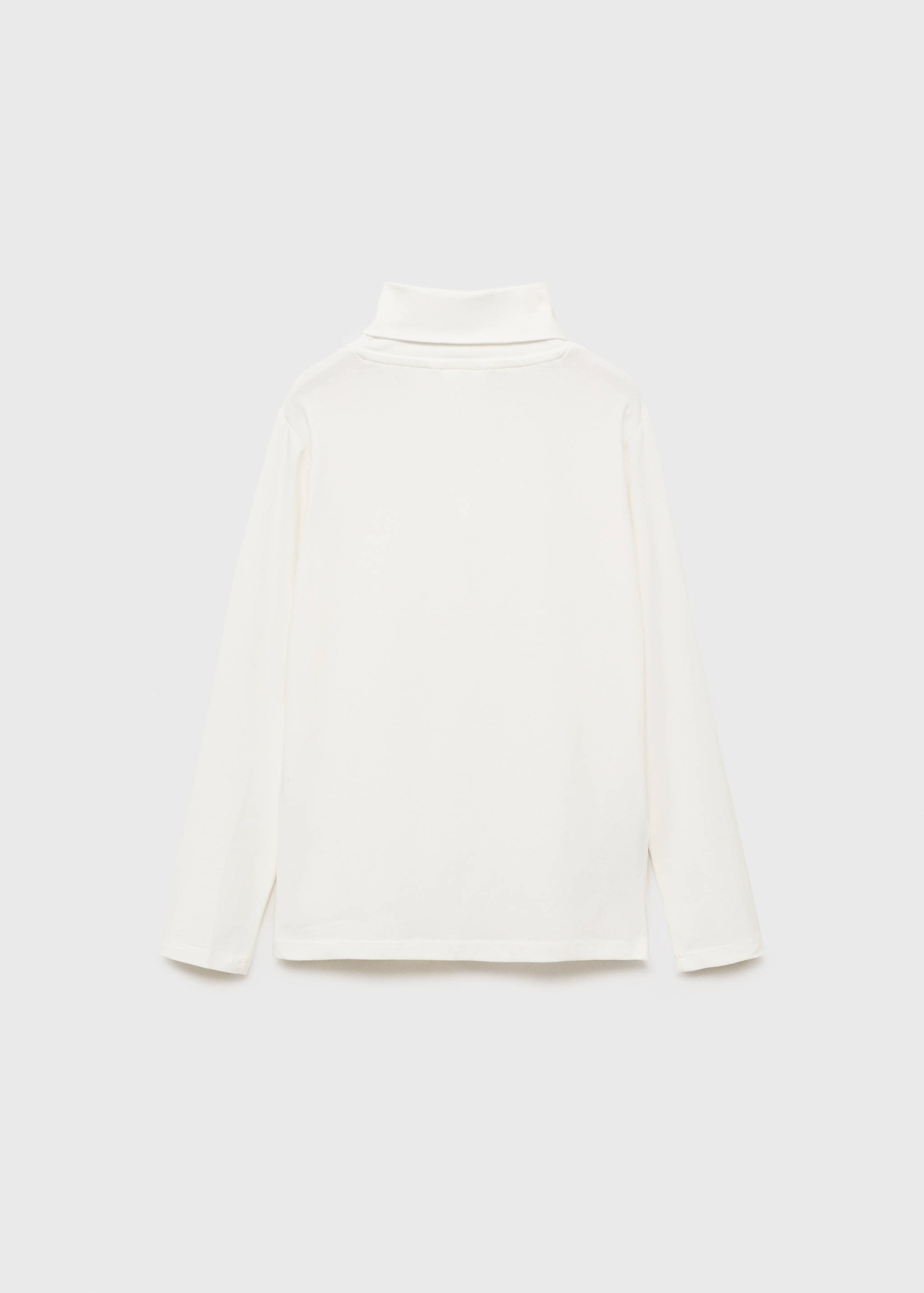 Turtleneck long-sleeved t-shirt - Reverse of the article