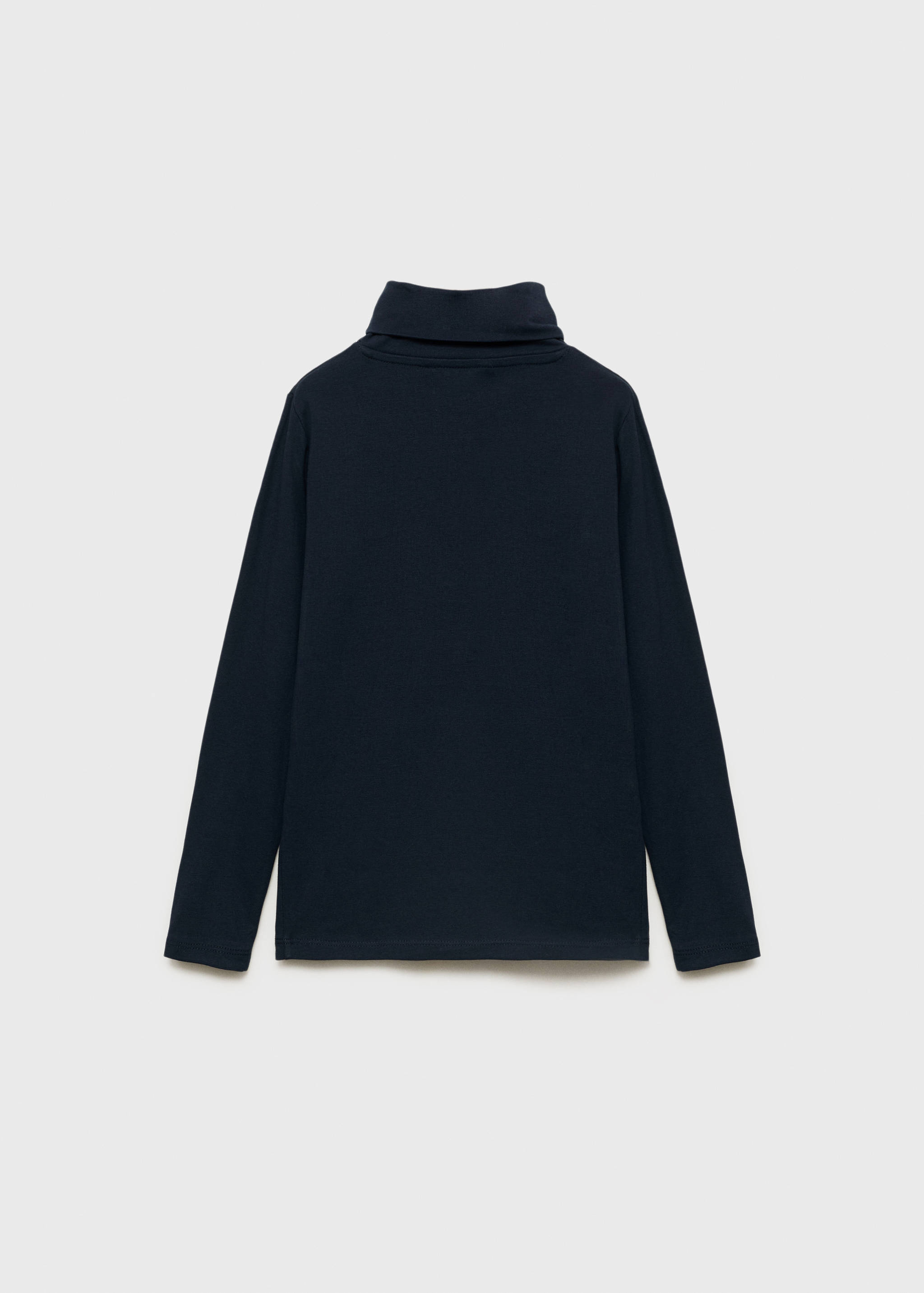 Turtleneck long-sleeved t-shirt - Reverse of the article