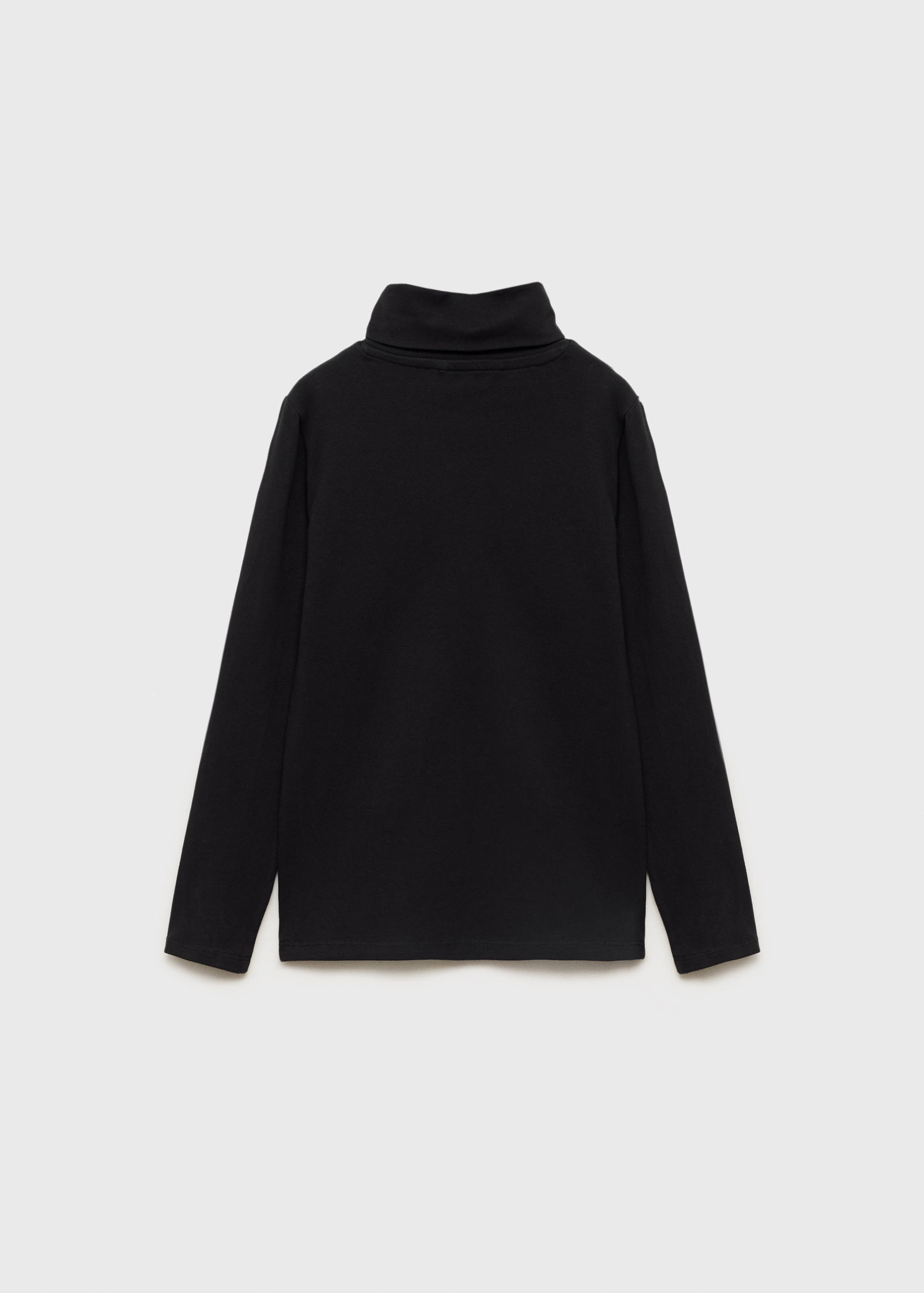 Turtleneck long-sleeved t-shirt - Reverse of the article