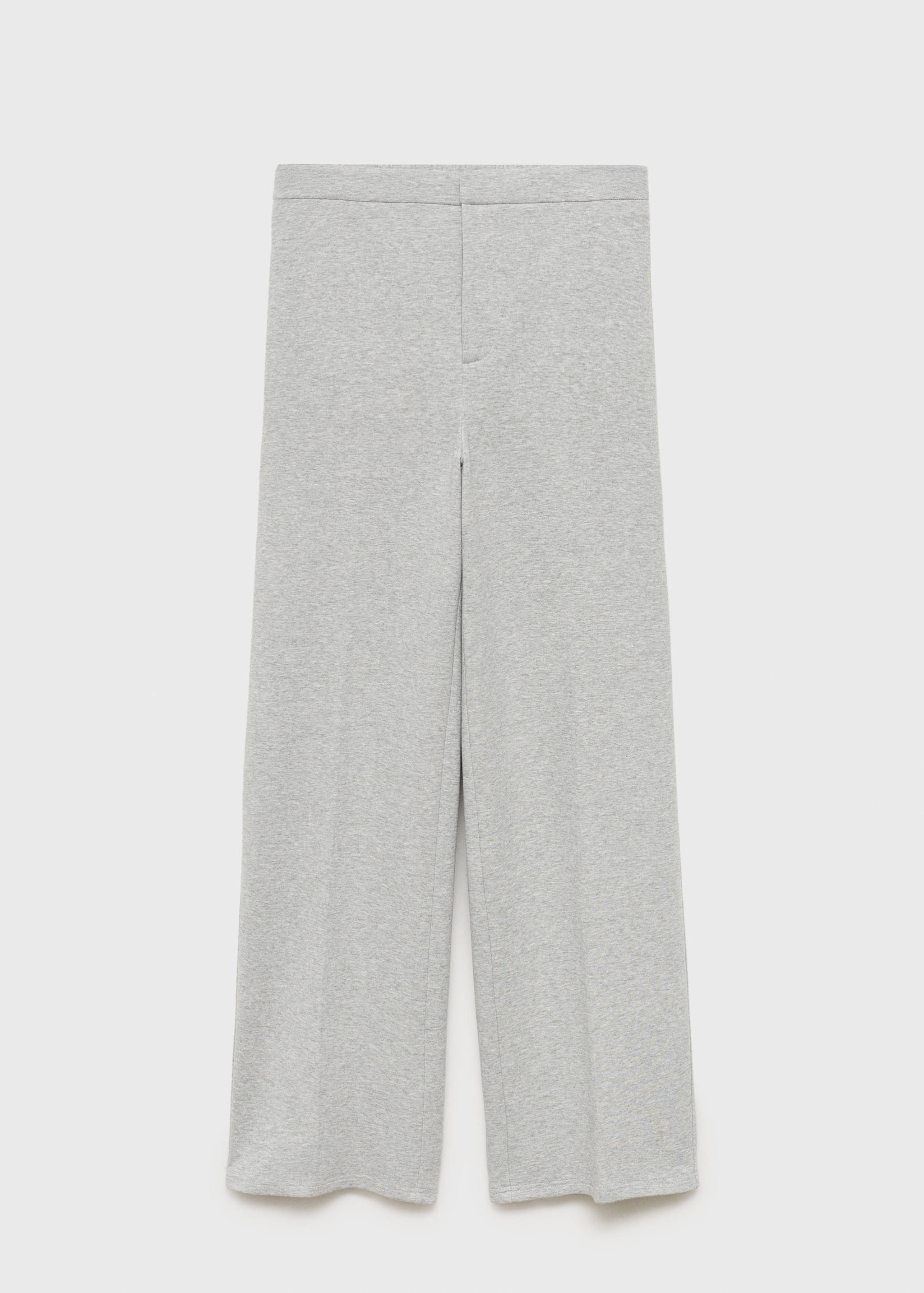 Straight-fit pants with elastic waist - Article without model