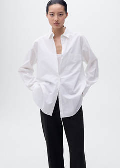 Straight-fit trousers with elastic waist — Black 4