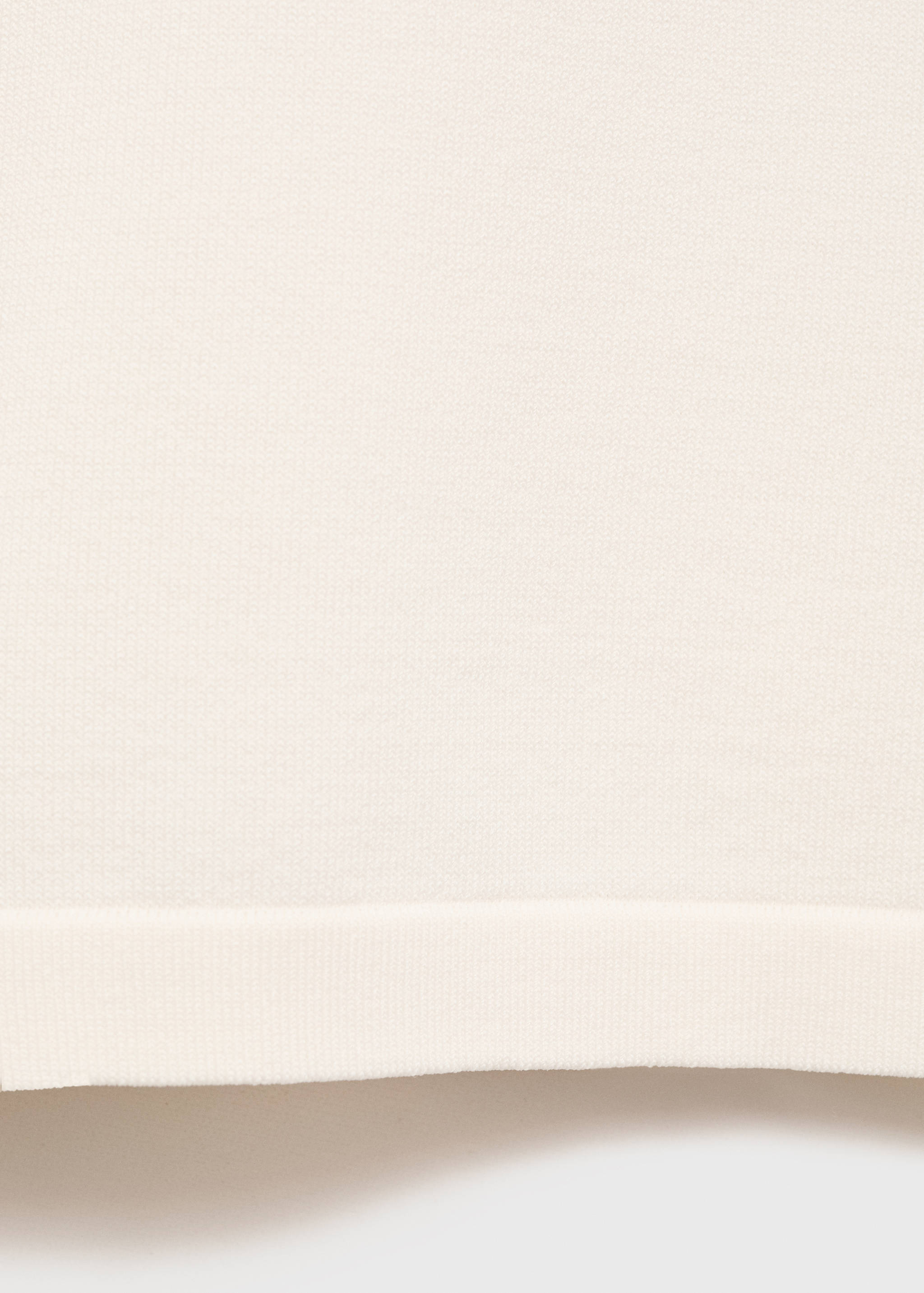 Crop knit trousers - Details of the article 0