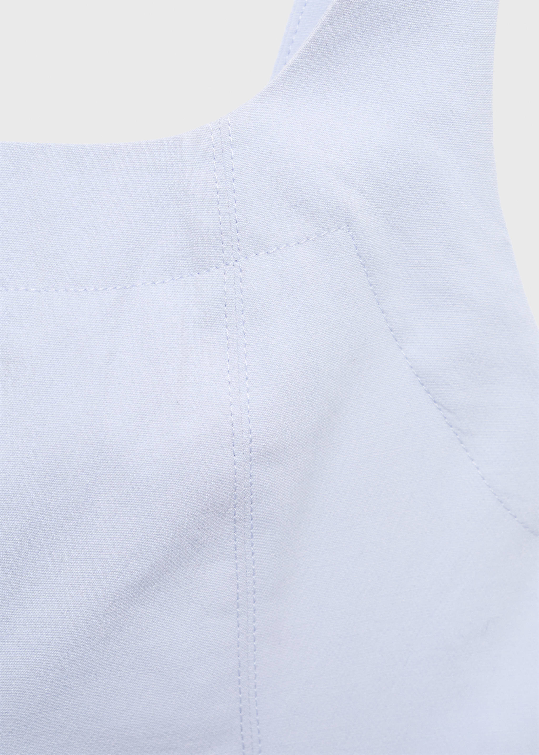 Top evasê de algodão - Pormenor do artigo 0