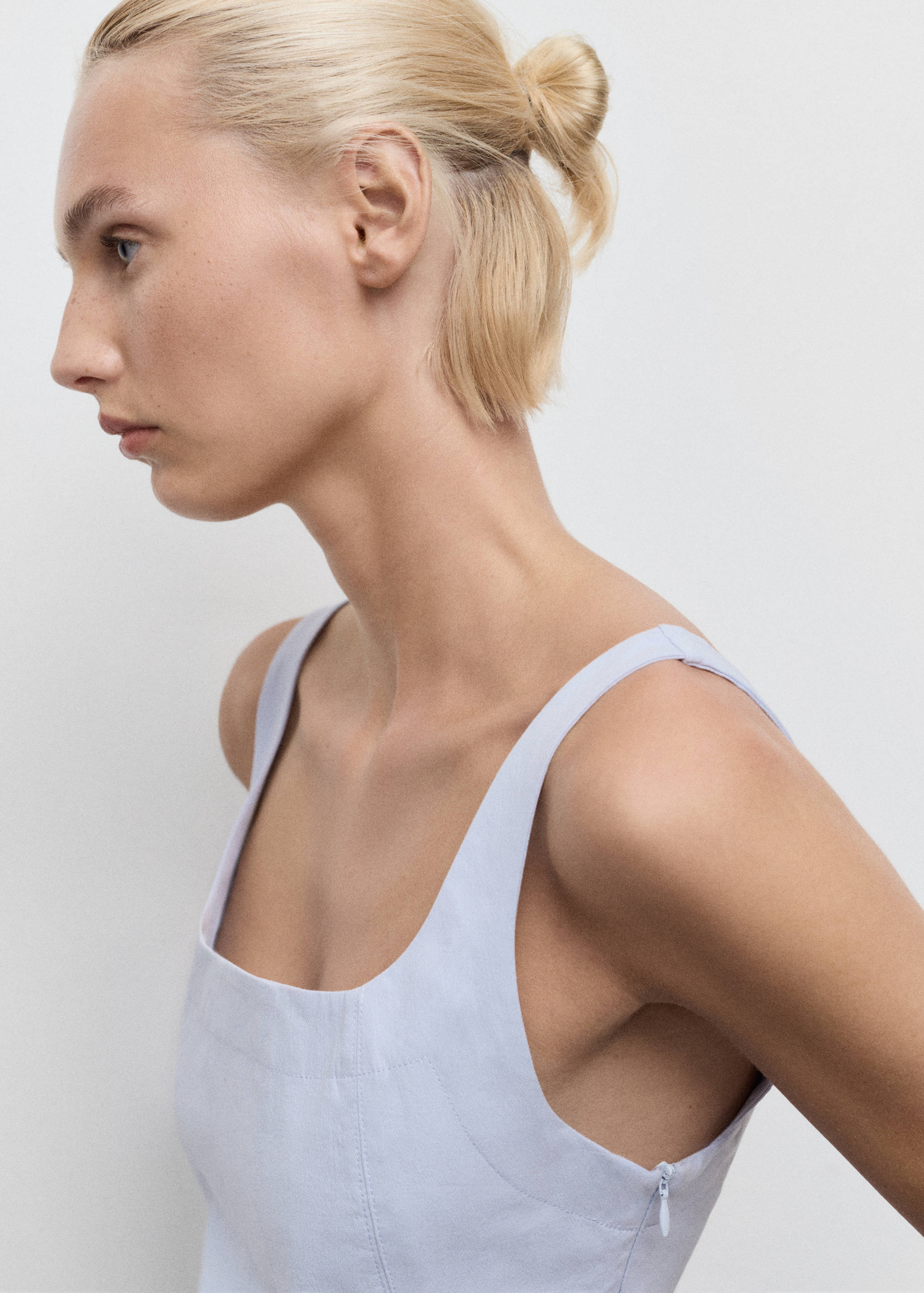 Top evasê de algodão - Pormenor do artigo 1