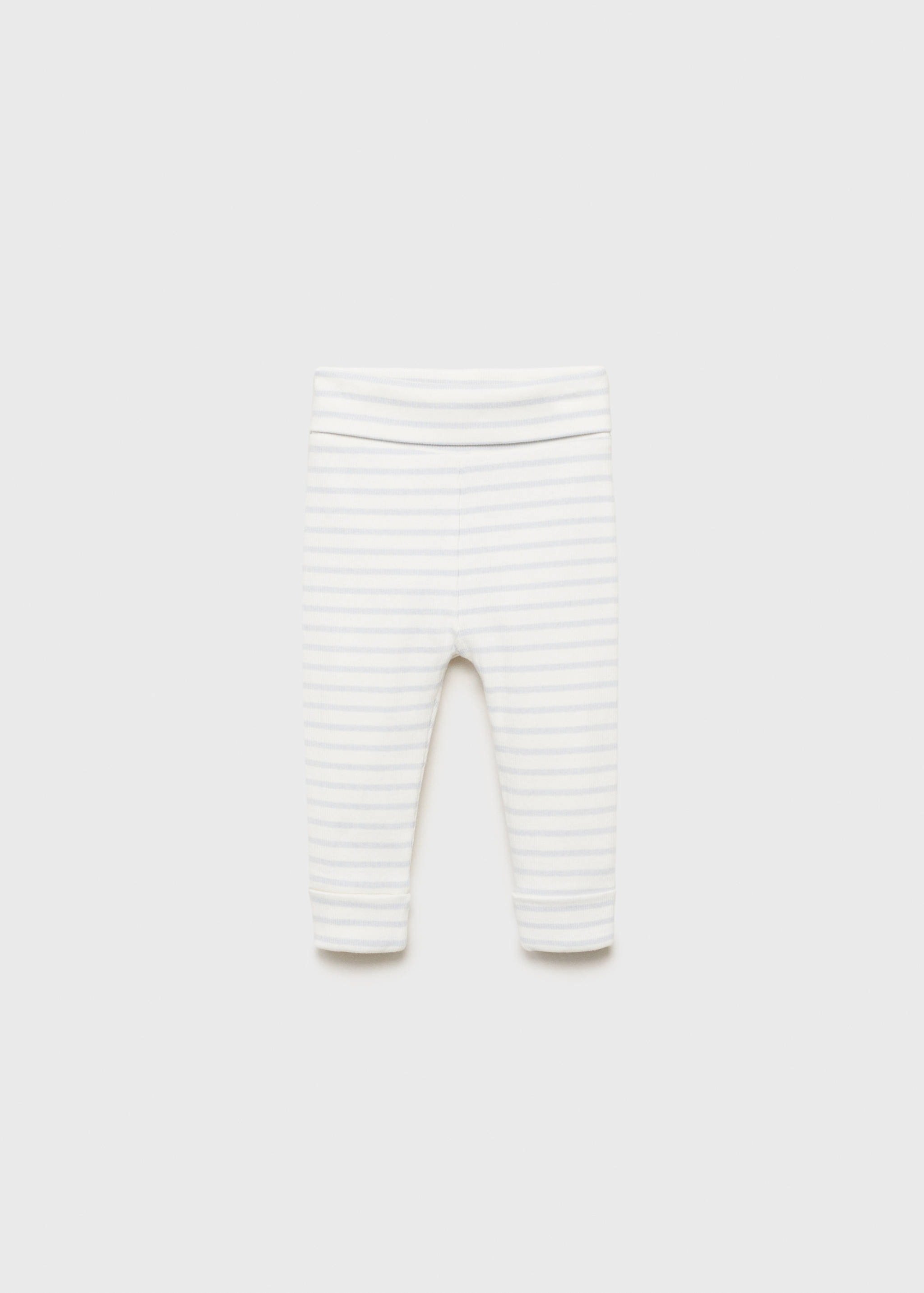 Stripped cotton leggings - Article without model