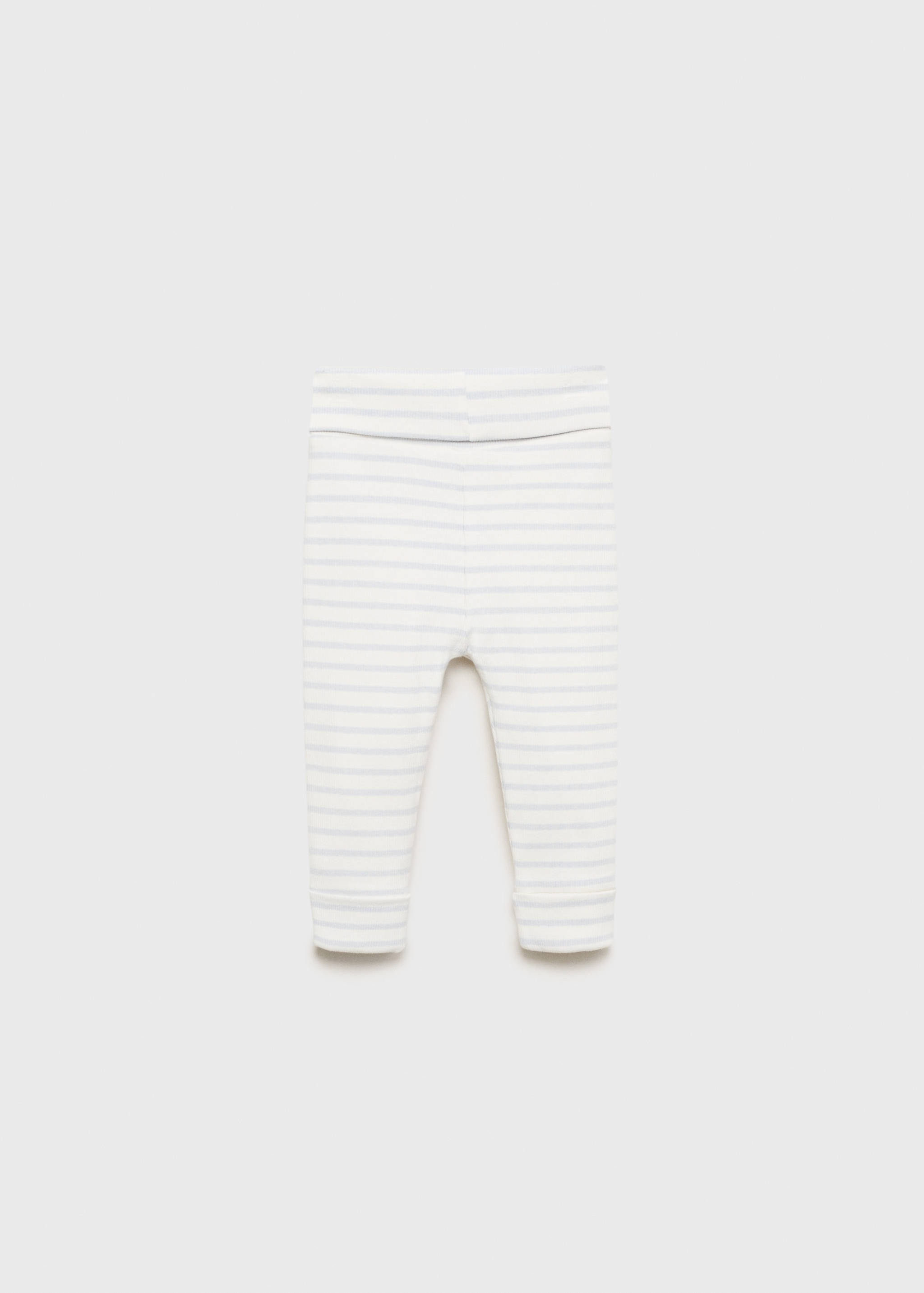 Stripped cotton leggings - Reverse of the article