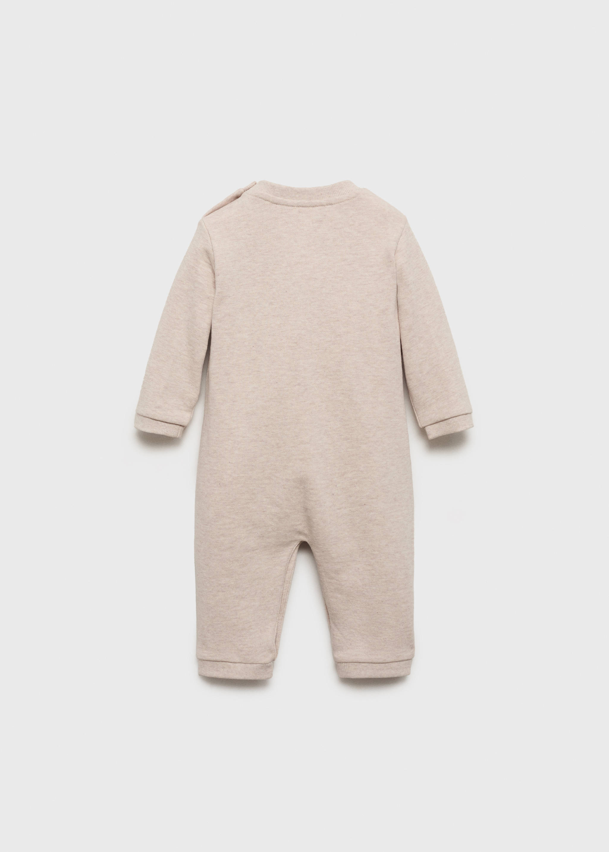 Cotton long jumpsuit - Reverse of the article