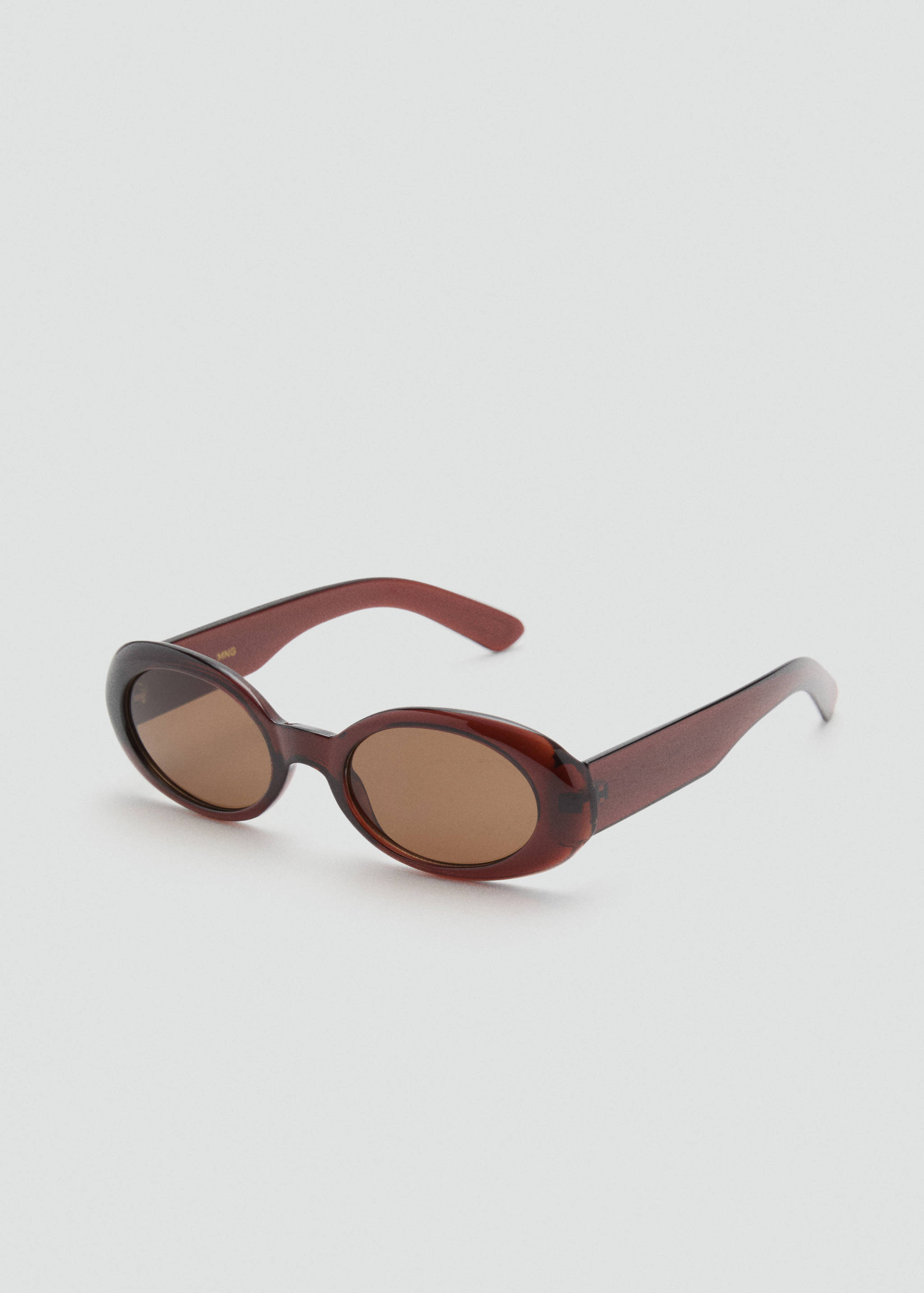 Oval-frame sunglasses - Medium plane