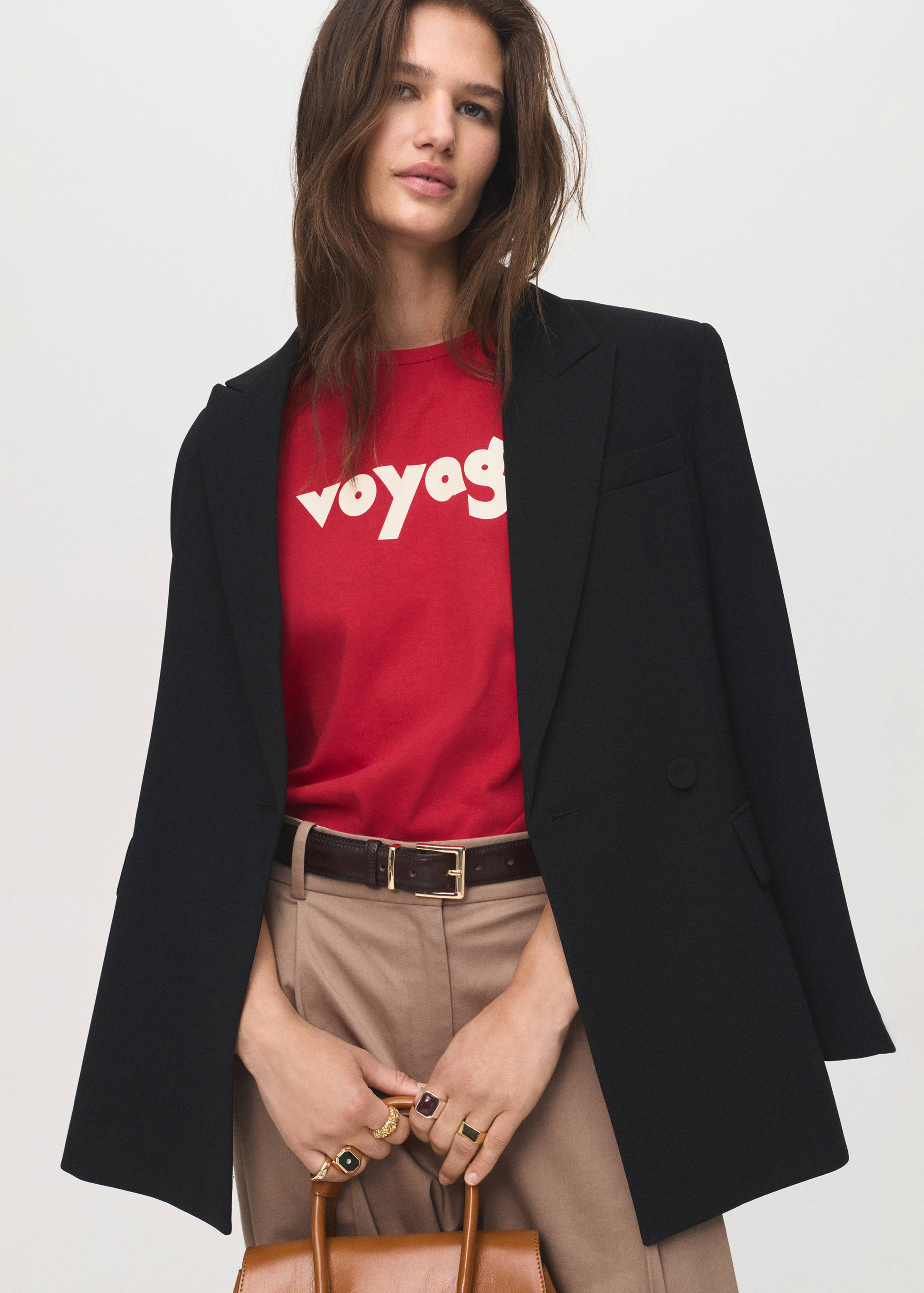 Bedrucktes Baumwoll-T-Shirt - Detail des Artikels 2