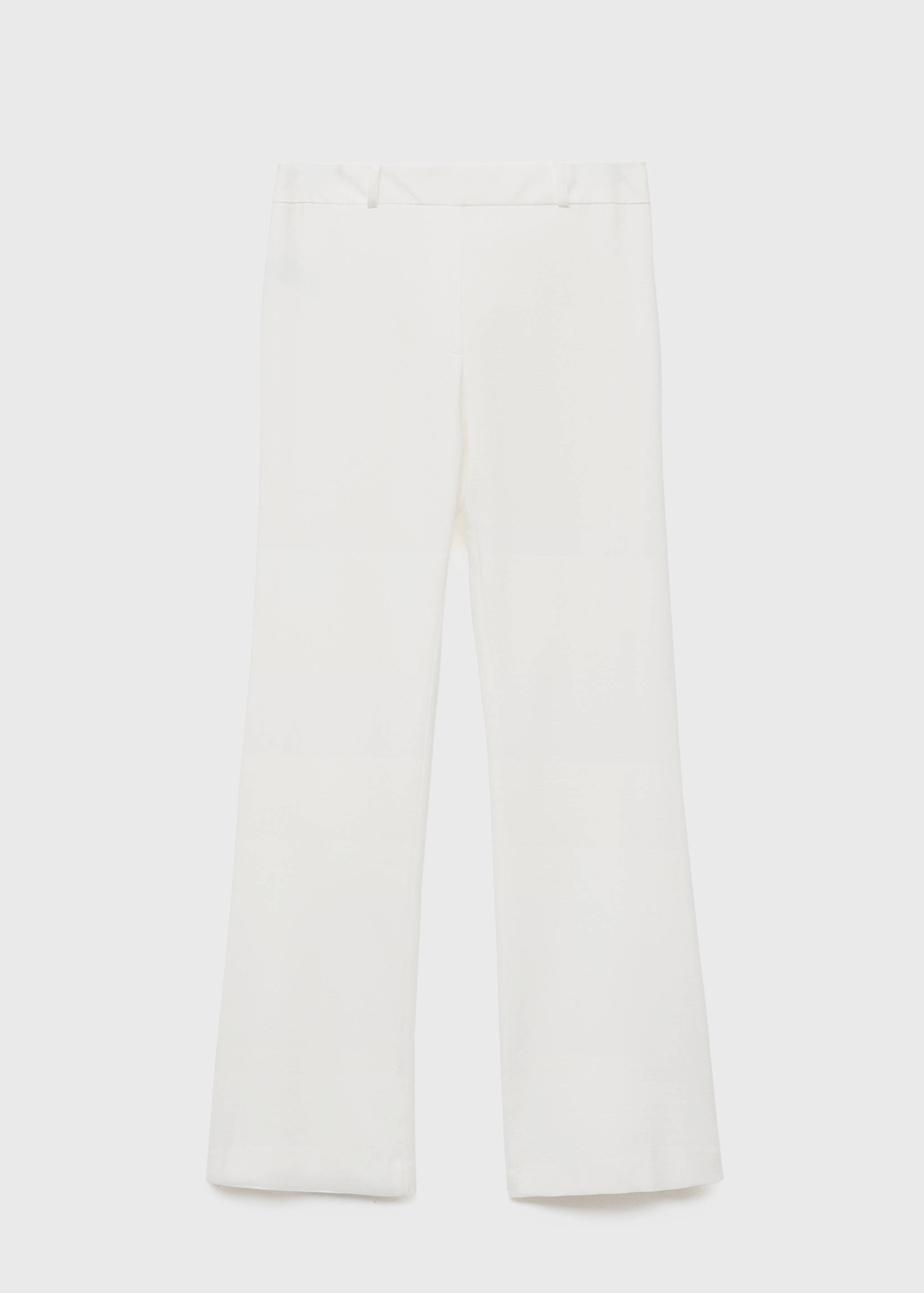 Straight-leg pants with belt loops - Article without model