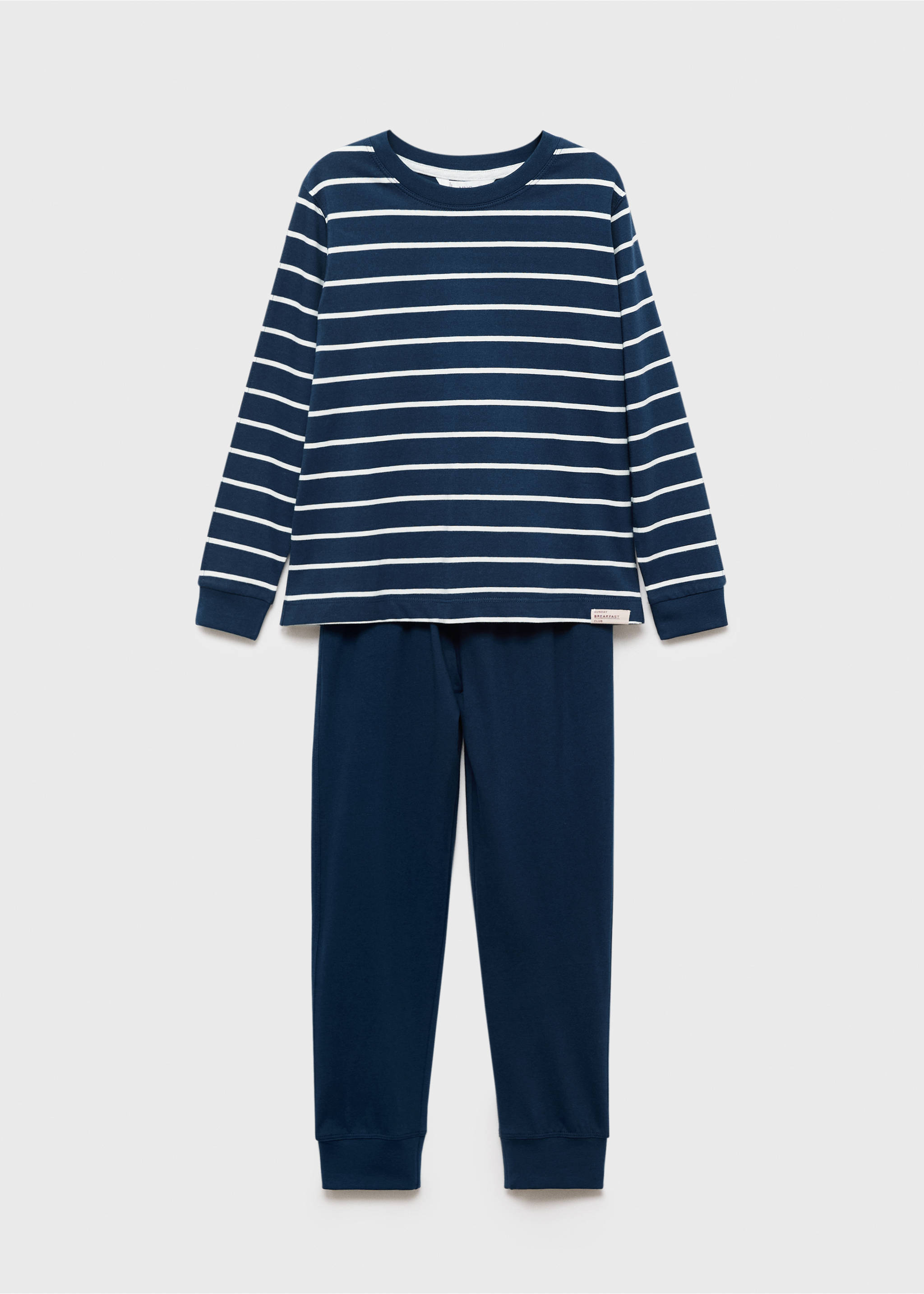 Pijama largo rayas - Artículo sin modelo, Azul marino. Ref: 17074092-00.