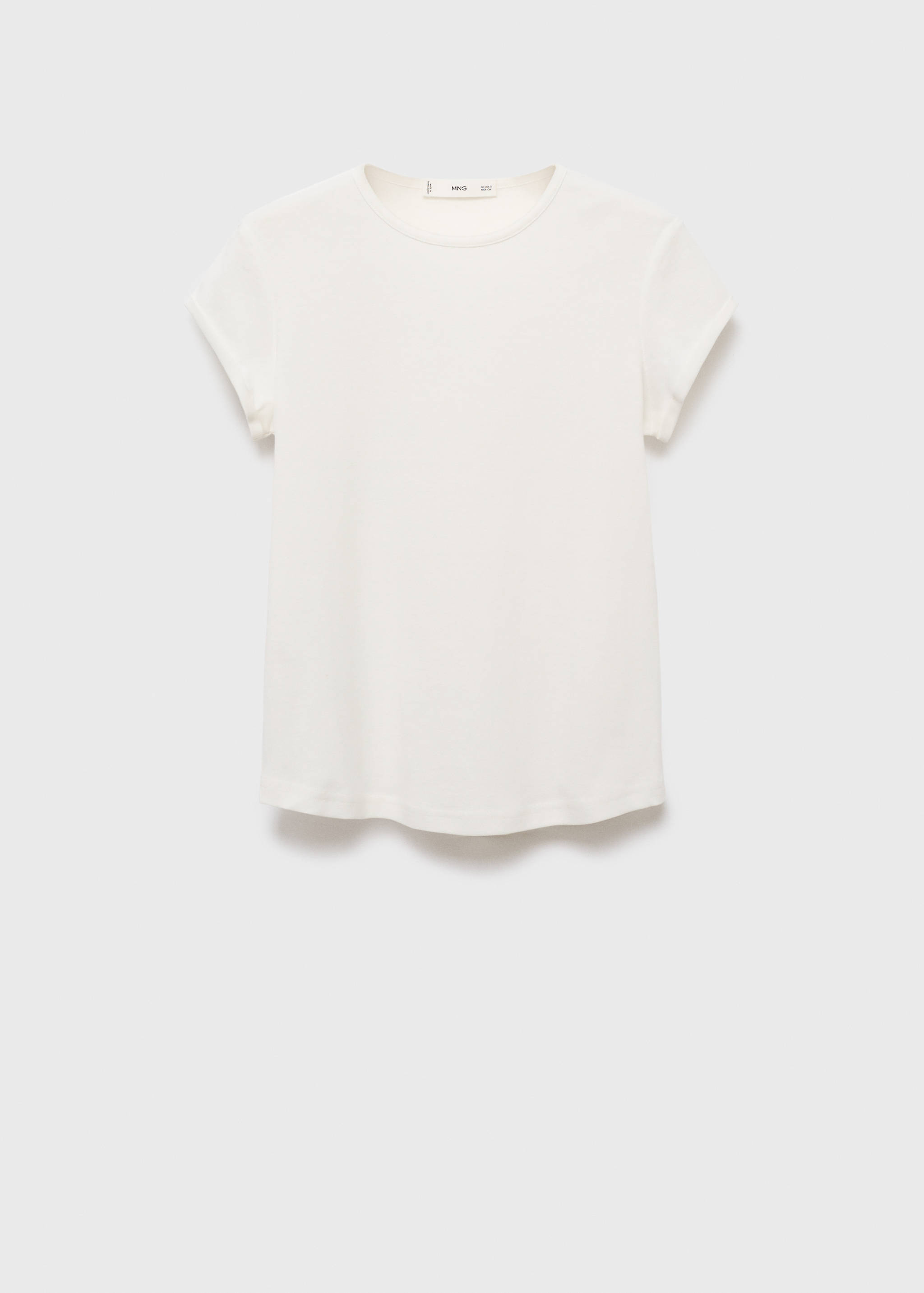 Short-sleeved cotton t-shirt - Article without model