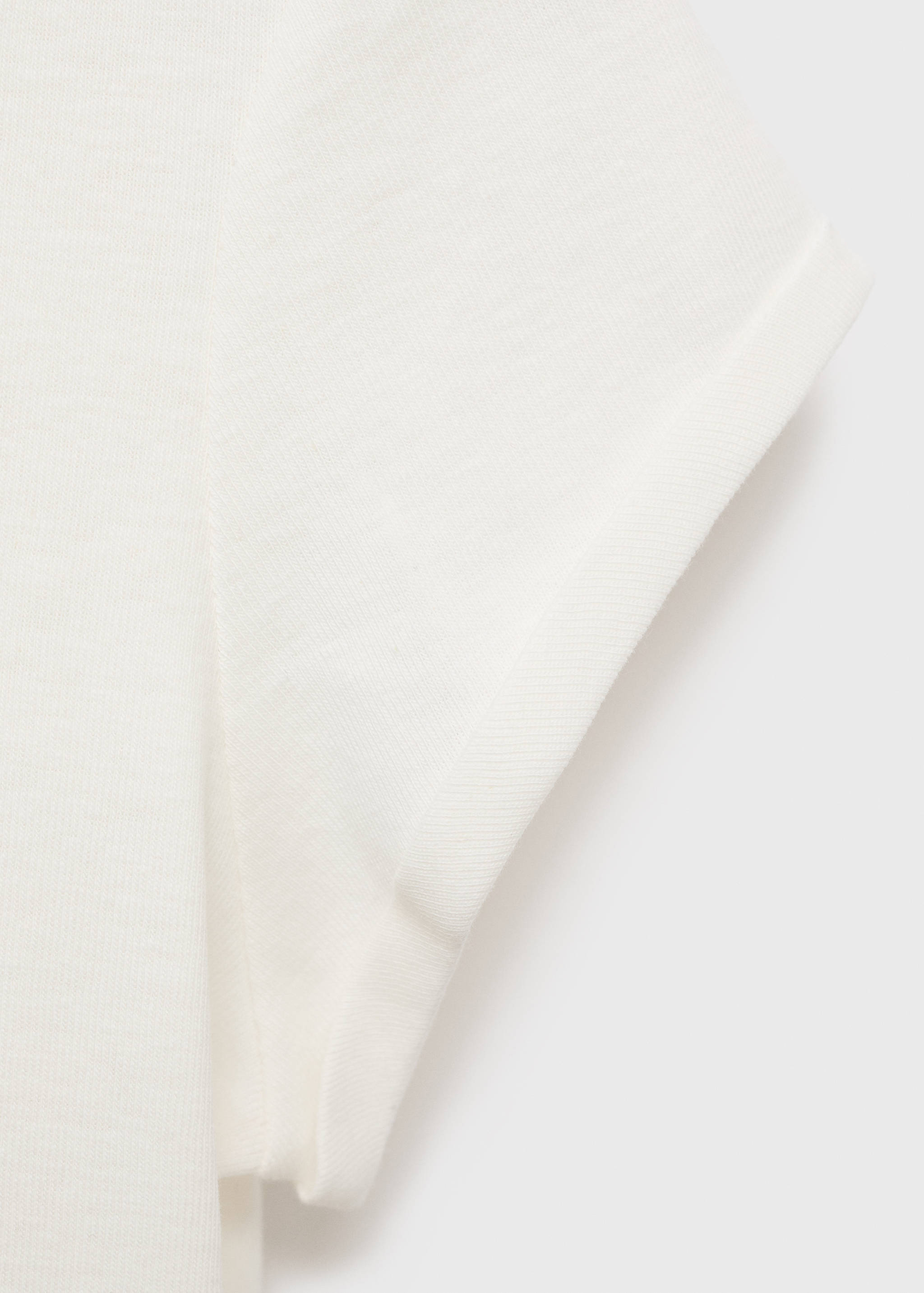 Short-sleeved cotton t-shirt - Details of the article 0