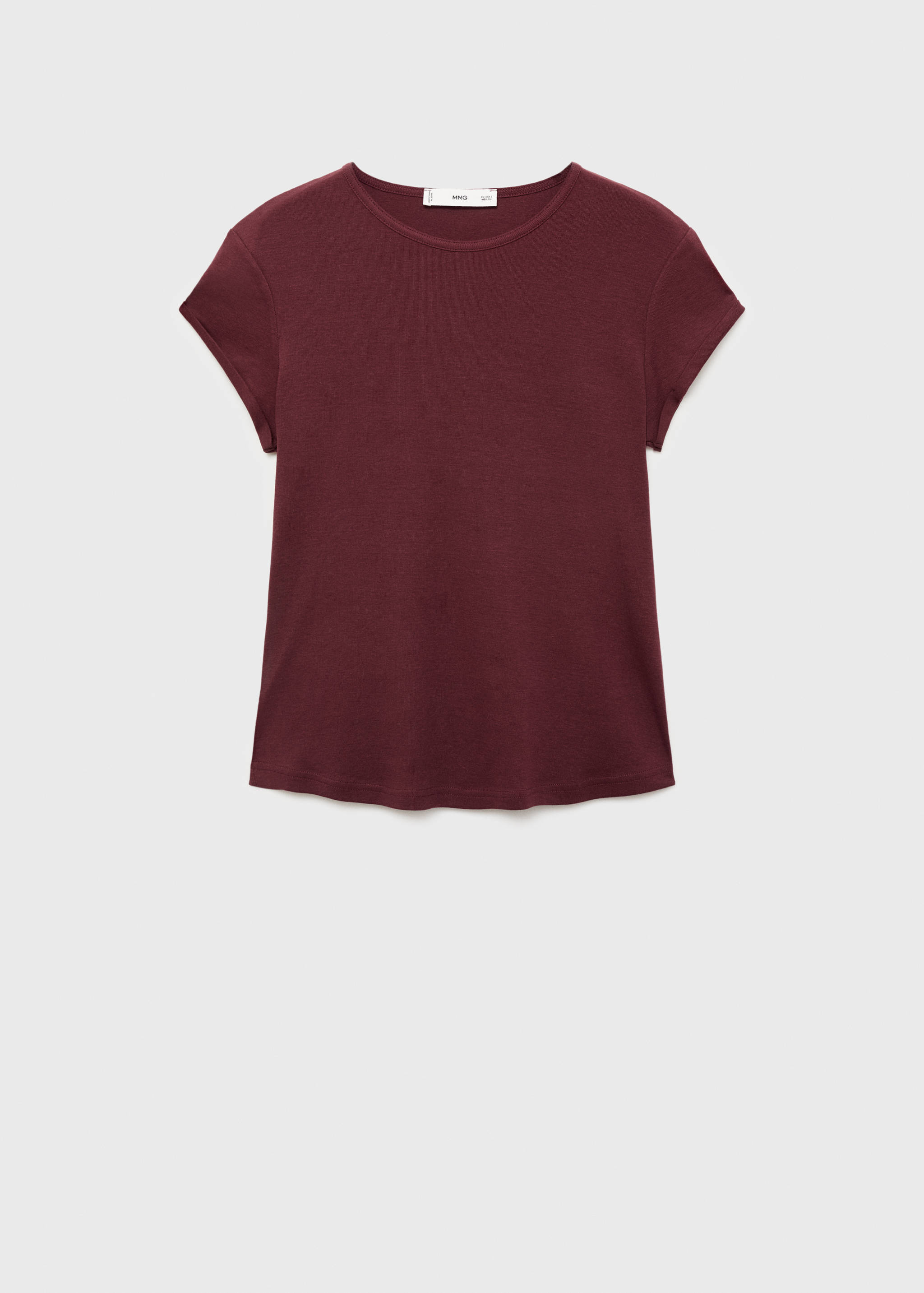 Short-sleeved cotton t-shirt - Article without model