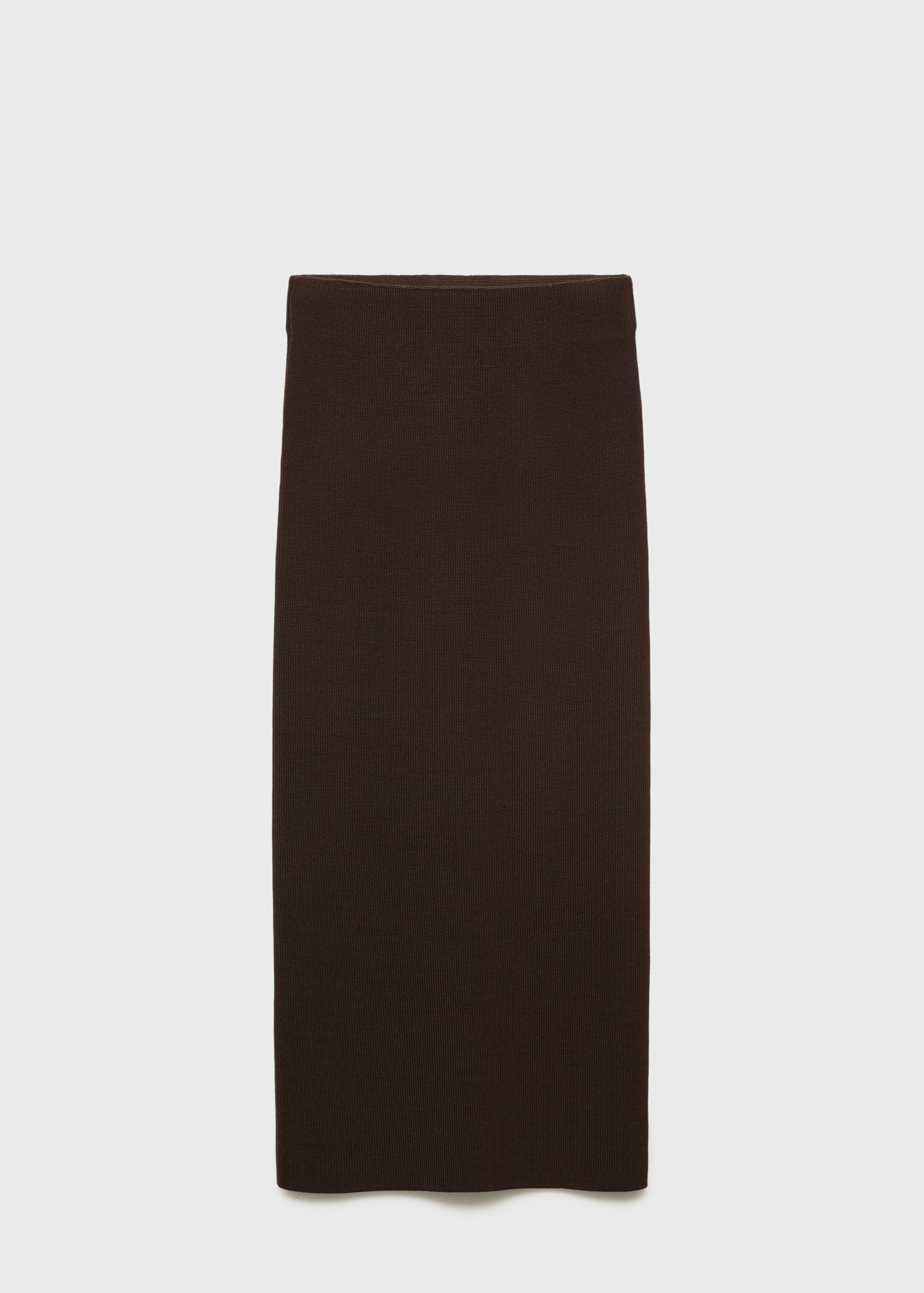 Fine knit midi skirt - Article without model