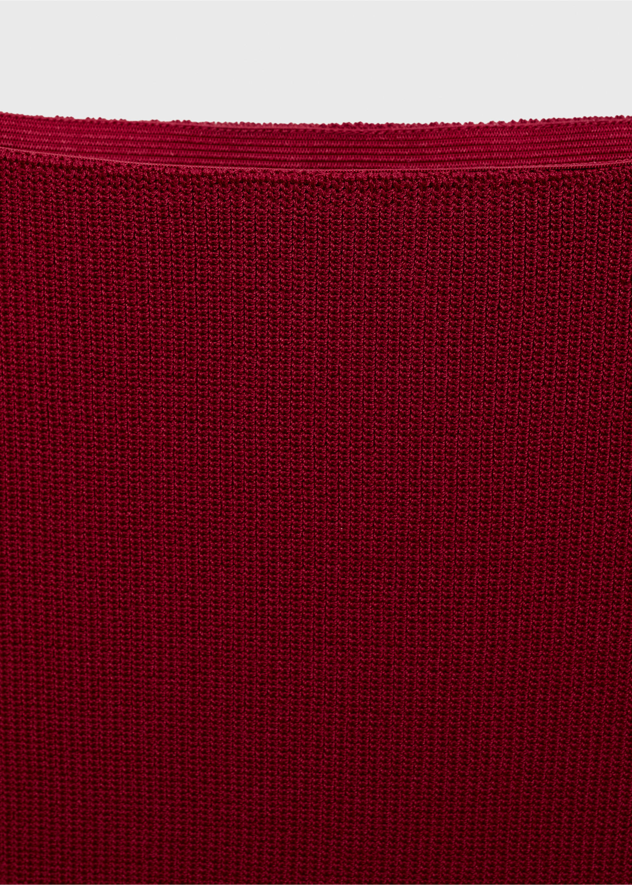 Jupe midi maille fine - Détail de l'article 8, Lie de vin. Ref: 17074098-00.