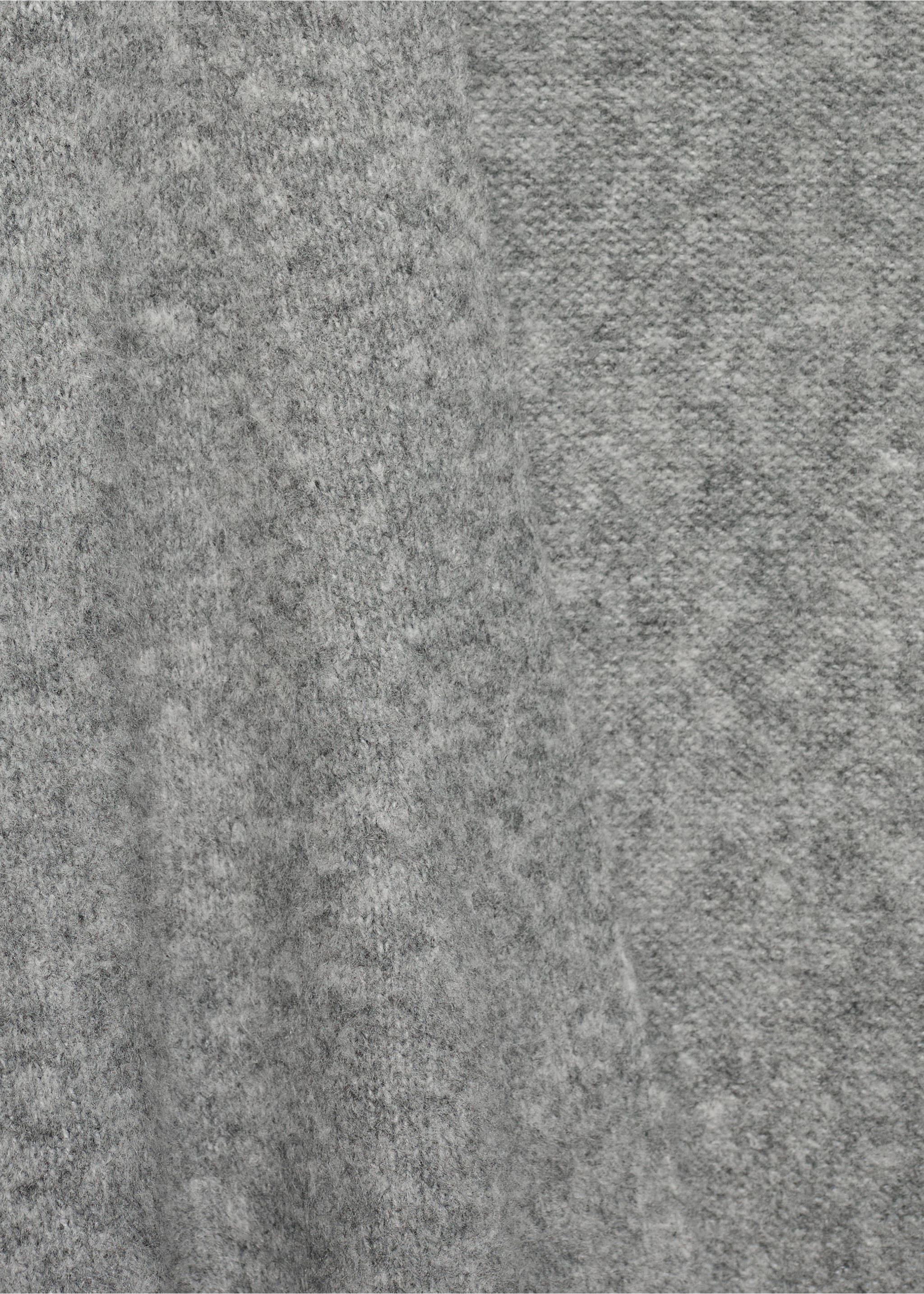 Knit cardigan - Details of the article 0, Grey. Ref: 17074101-00.