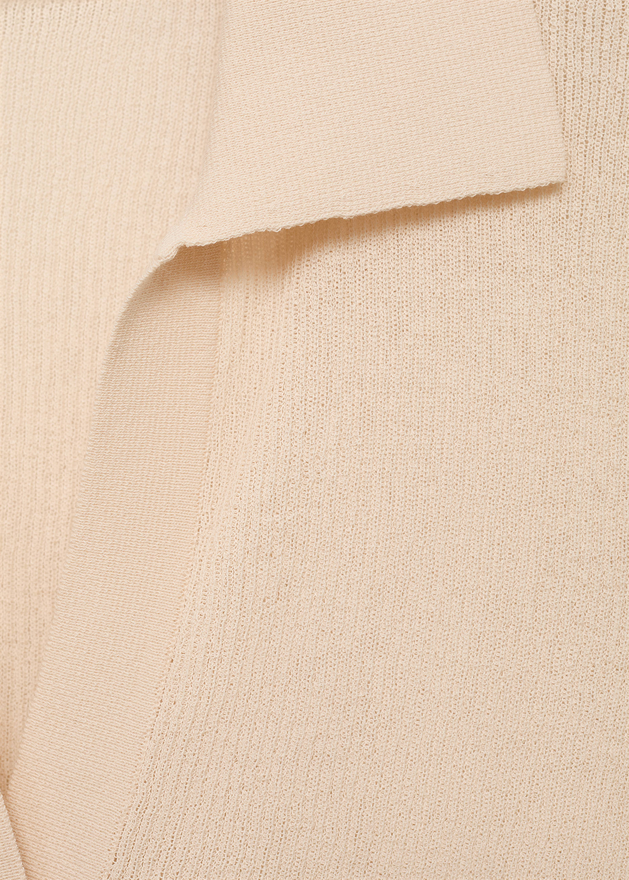 Ribbed polo-neck sweater - Details of the article 8