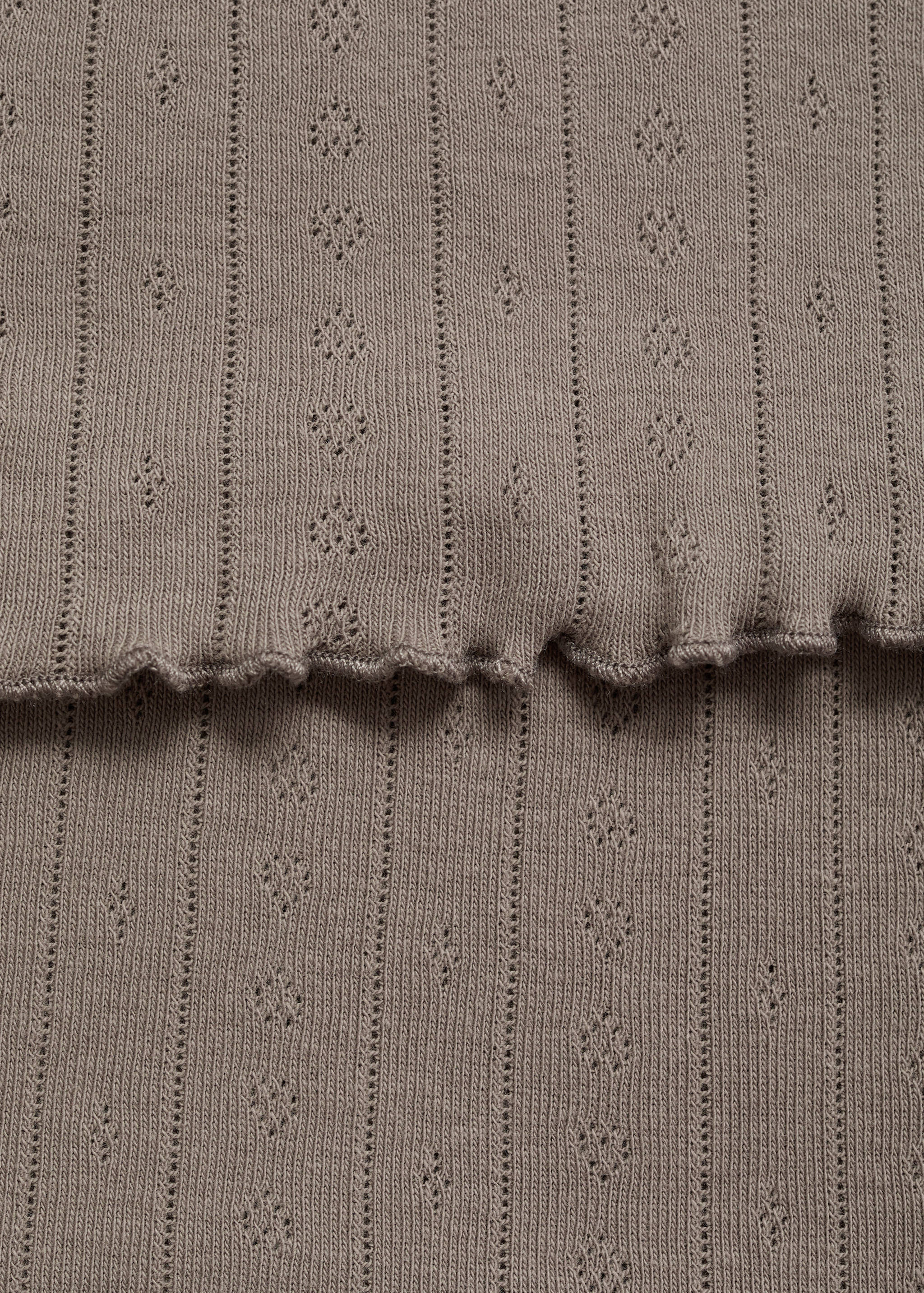 Pyjama deux pièces coton maille lâche - Détail de l'article 0