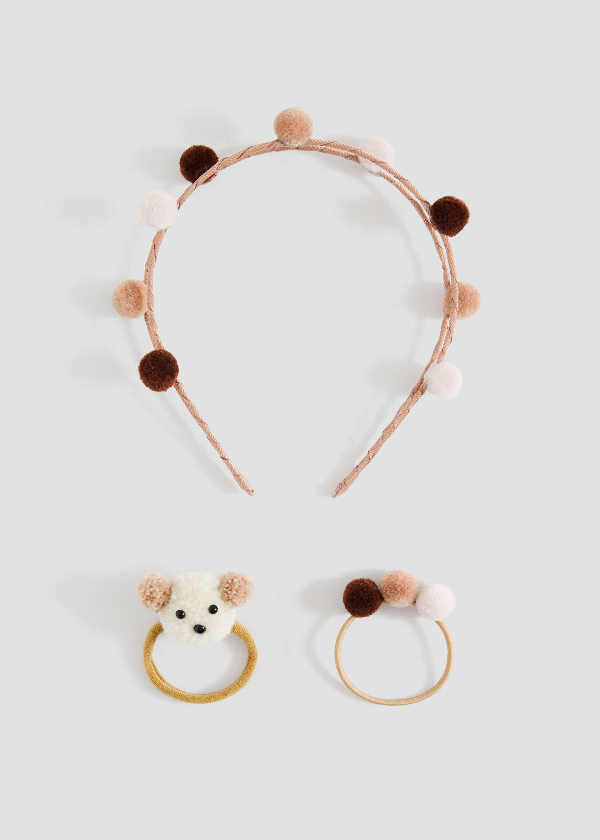 طقم عصابة رأس وربطة رأس - منتج دون نموذج