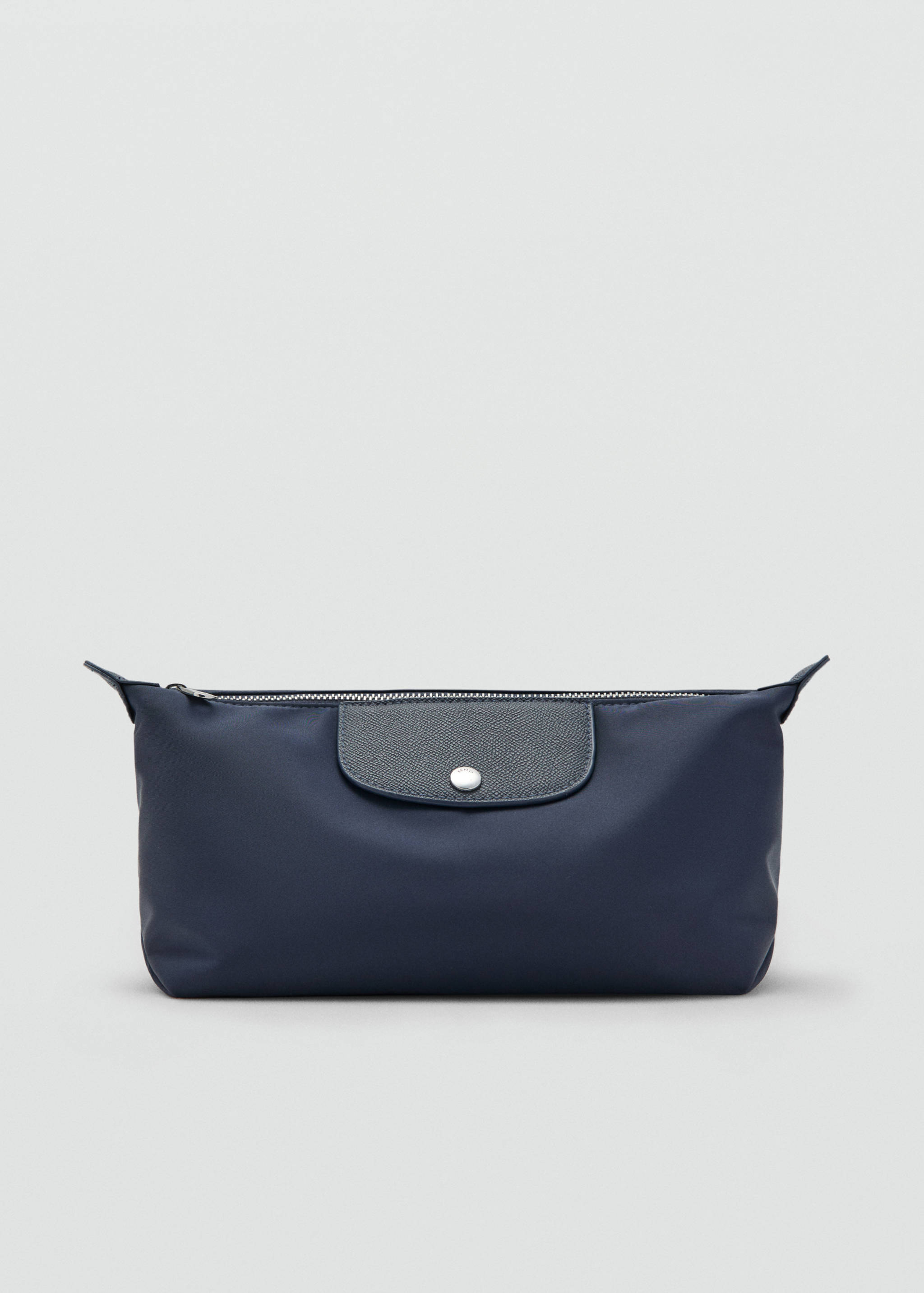 Large combined nylon toiletry bag - Article without model