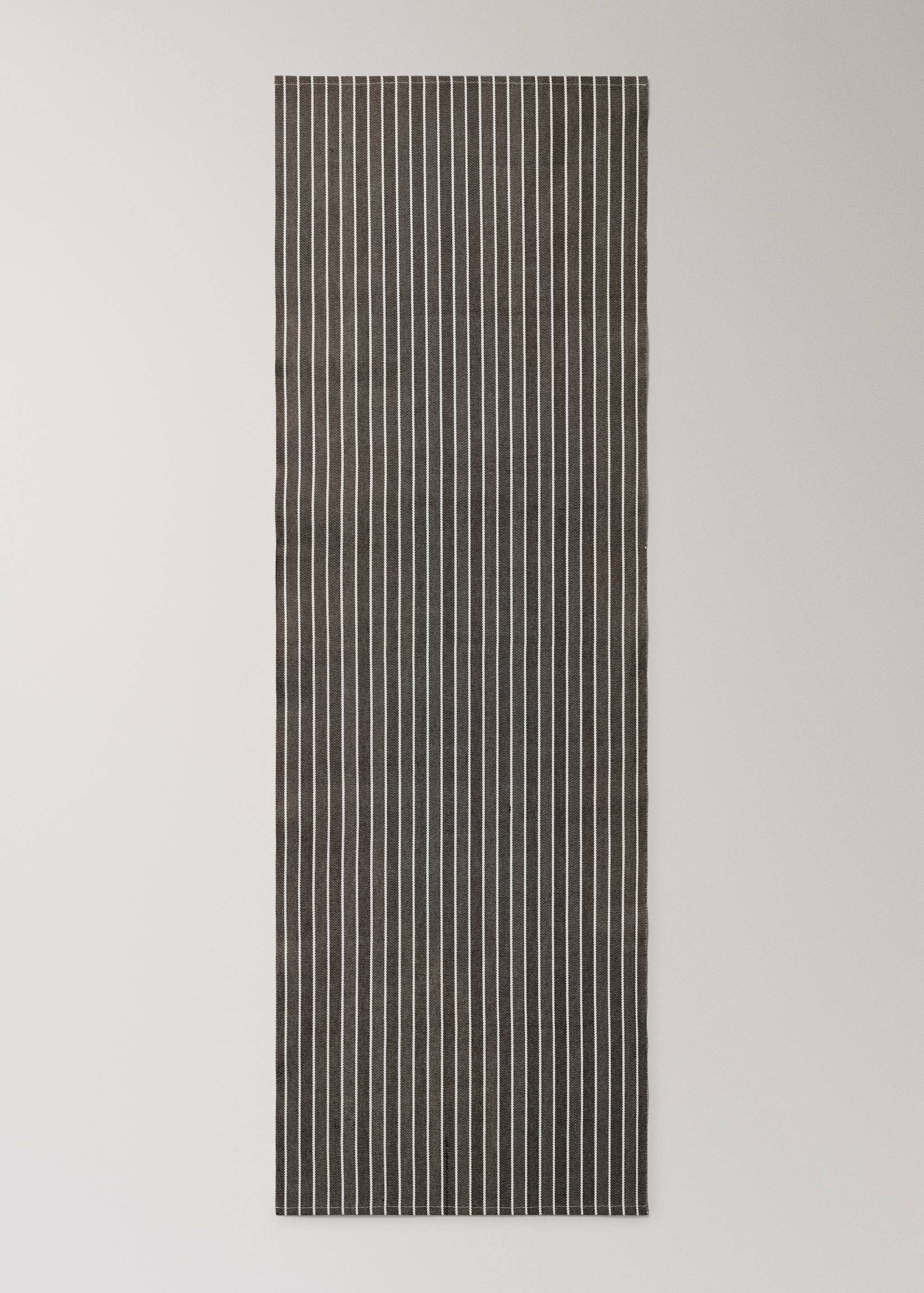 Striped cotton table runner - Details of the article 2