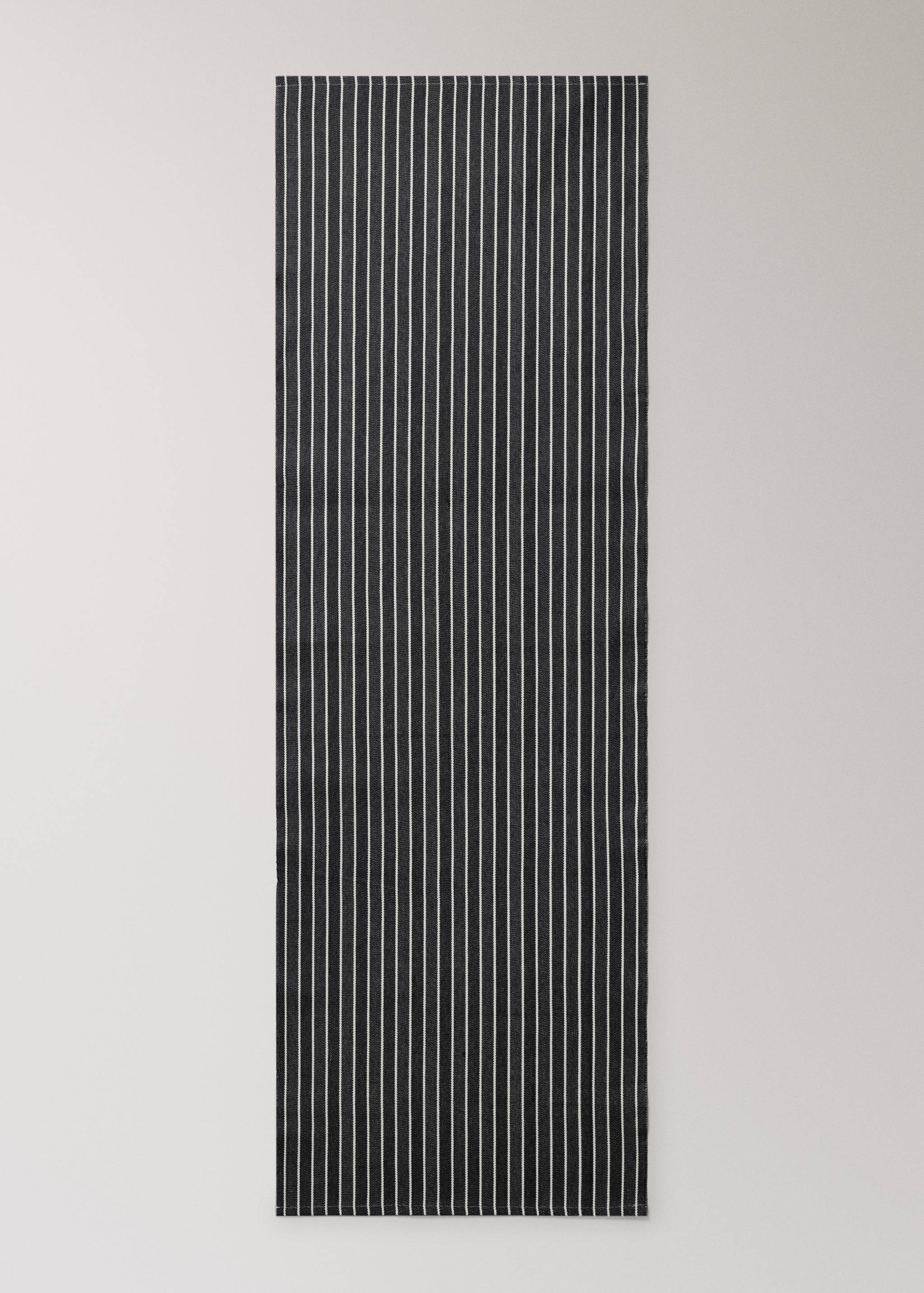 Striped cotton table runner - Details of the article 2