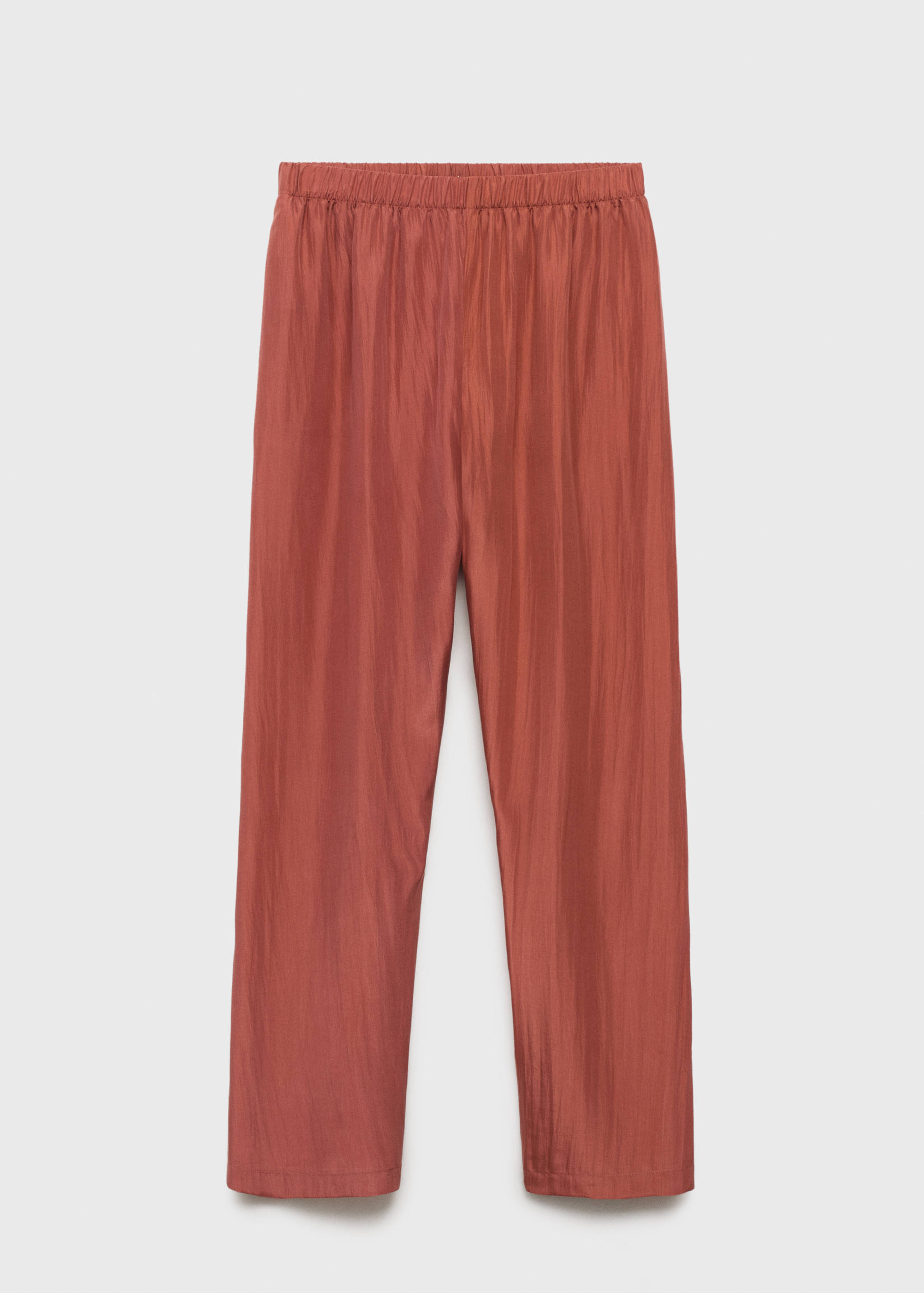 Long silk trousers - Article without model