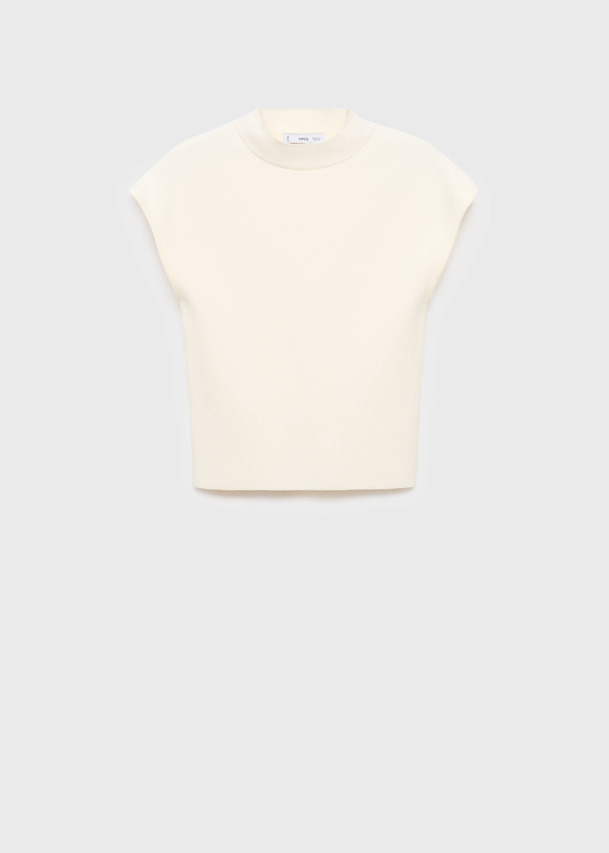 Pull-over maille fine manches courtes - Article sans modèle