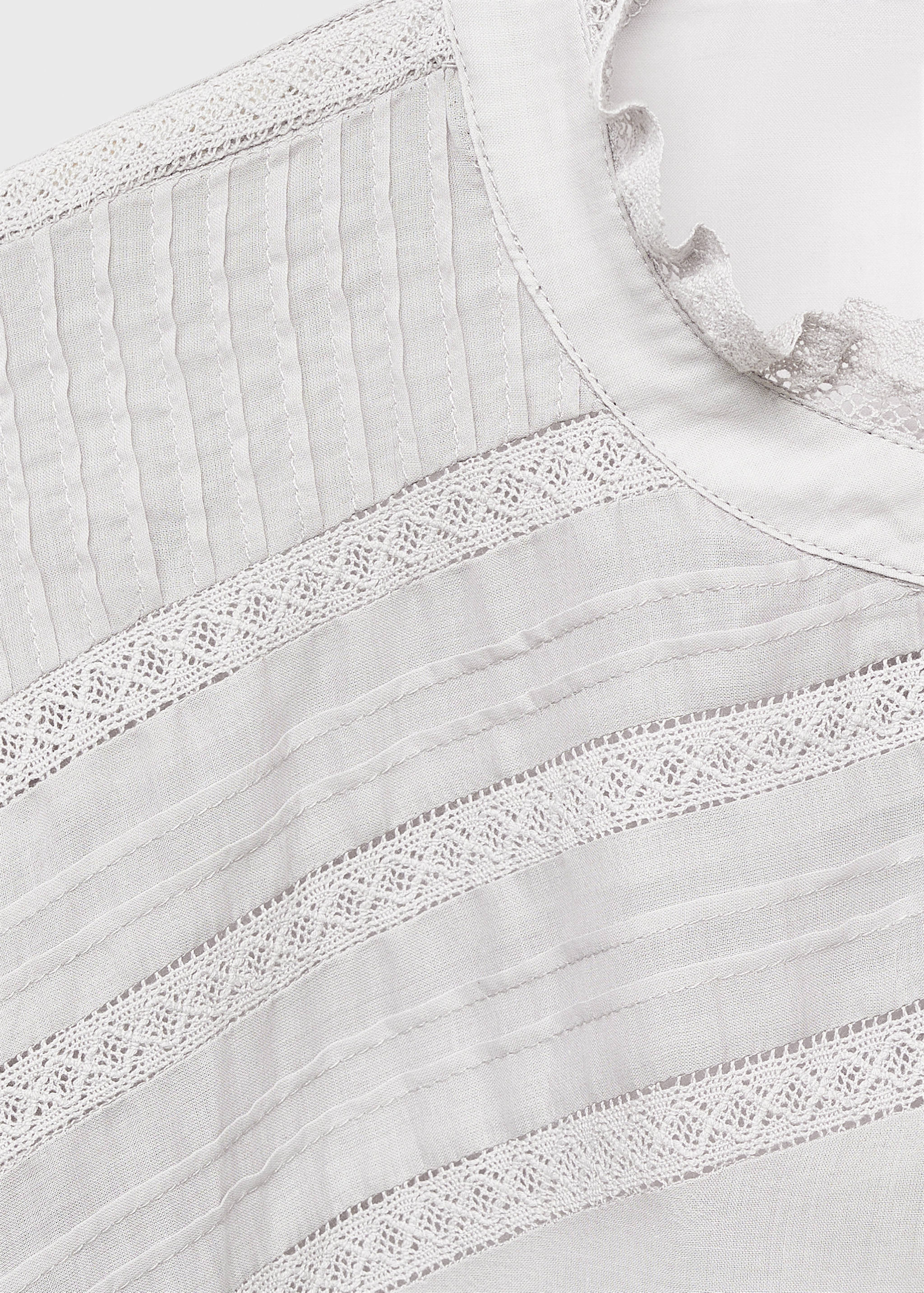 Chemise de nuit coton manches courtes - Détail de l'article 8