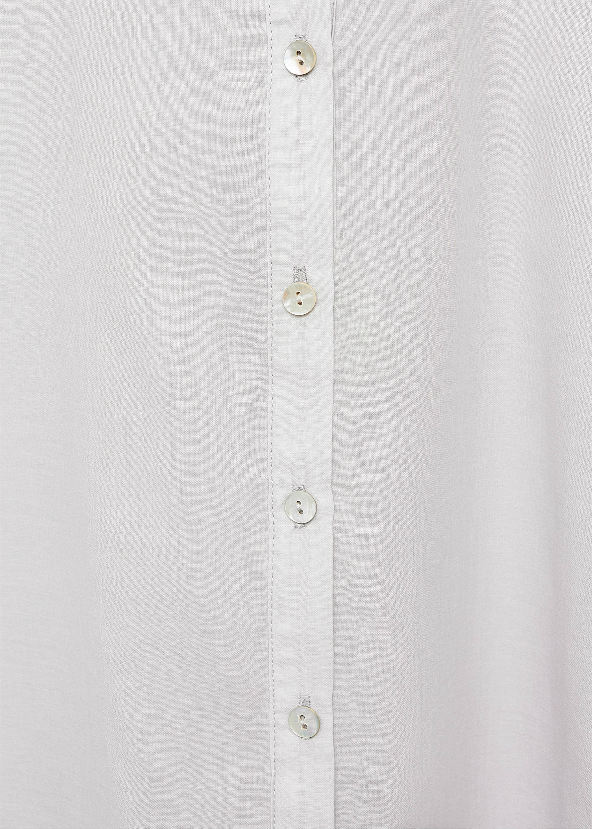 Chemise de nuit coton manches courtes - Détail de l'article 0, Gris clair/pastel. Ref: 17074131-00.