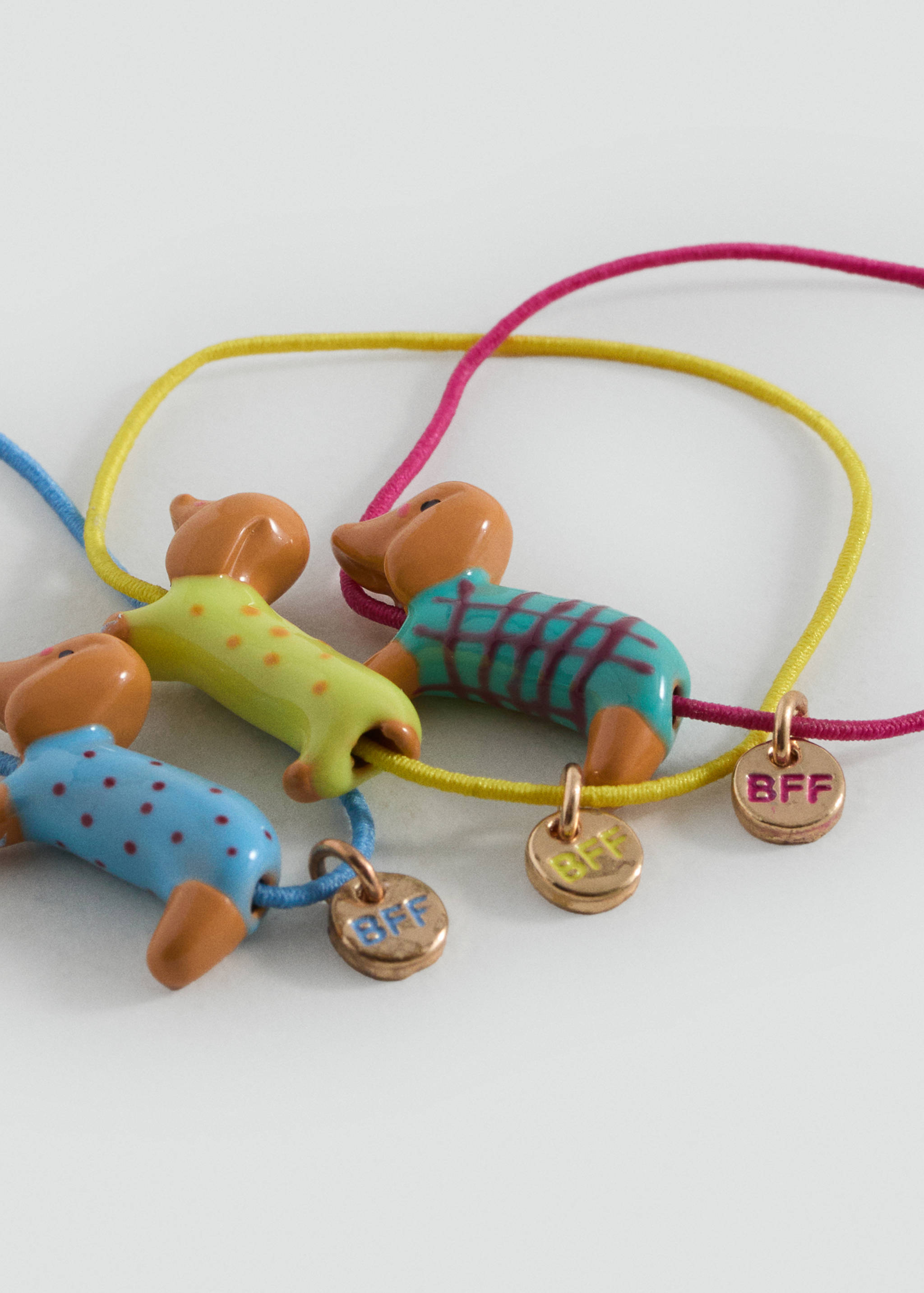 Set of 3 dog-themed bracelets - Details of the article 1