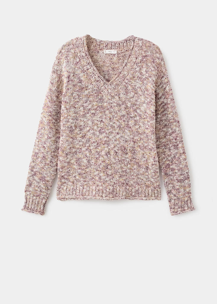 Flecked sweater — Pastel Pink