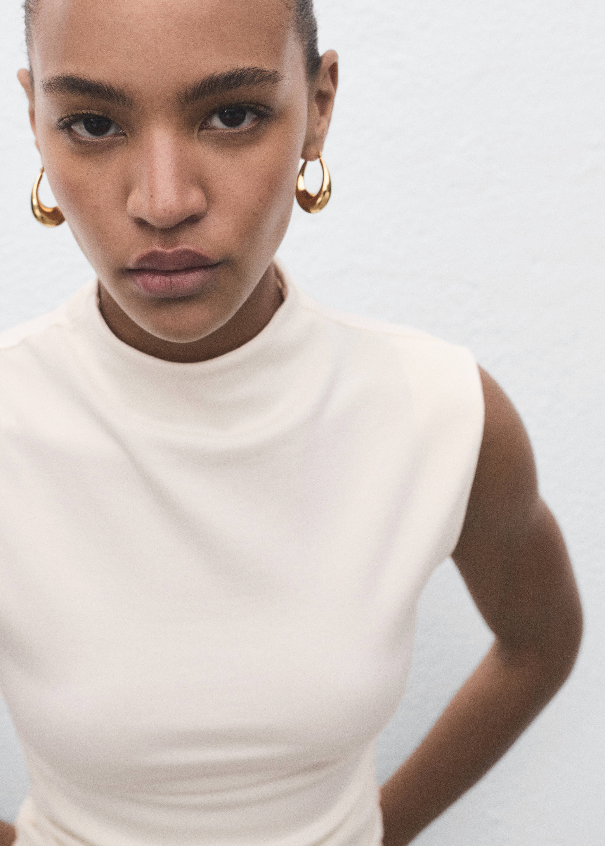 Atasan ketat berkerut - Rincian barang 1