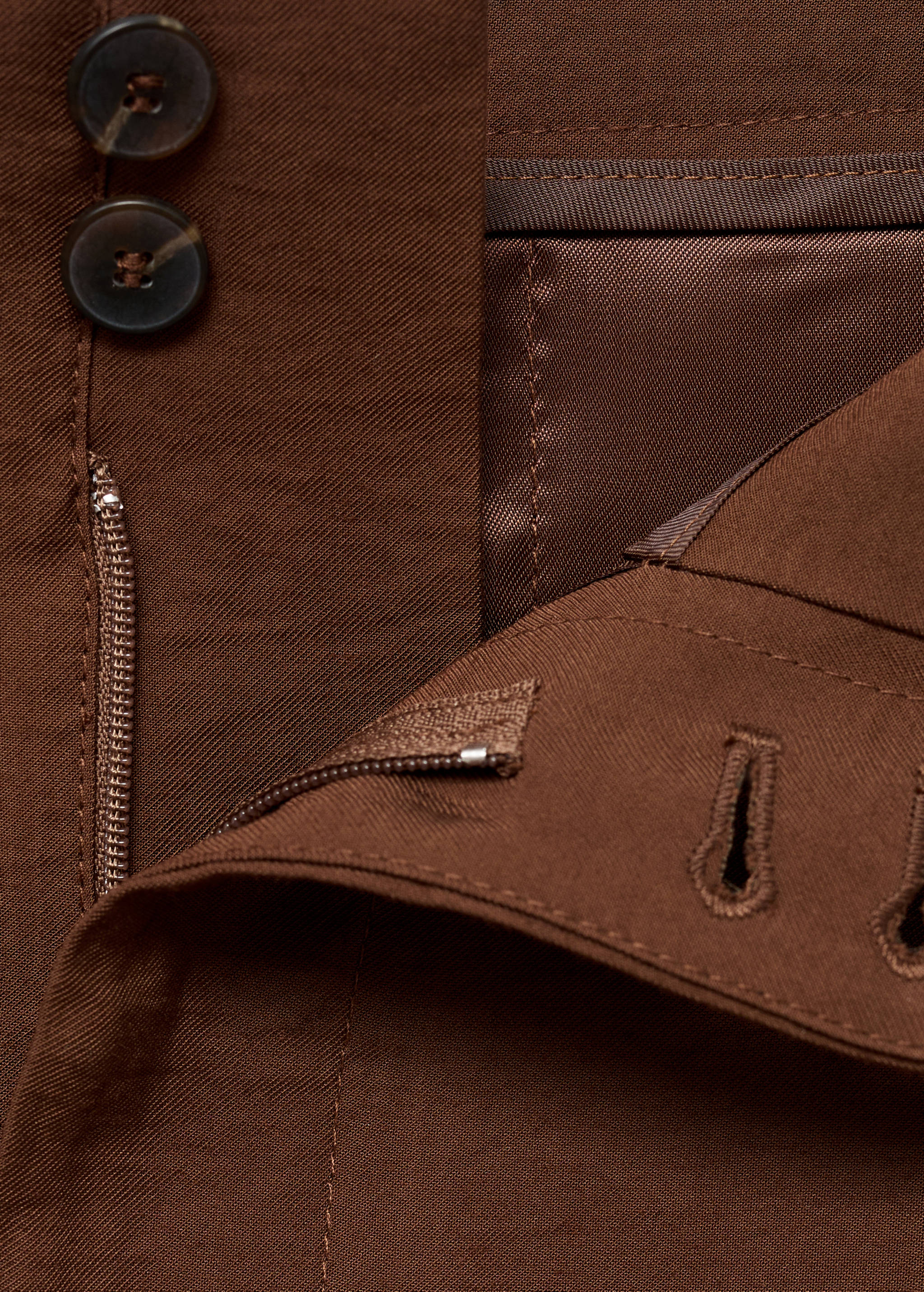 Gerade Bundfaltenhose - Detail des Artikels 8