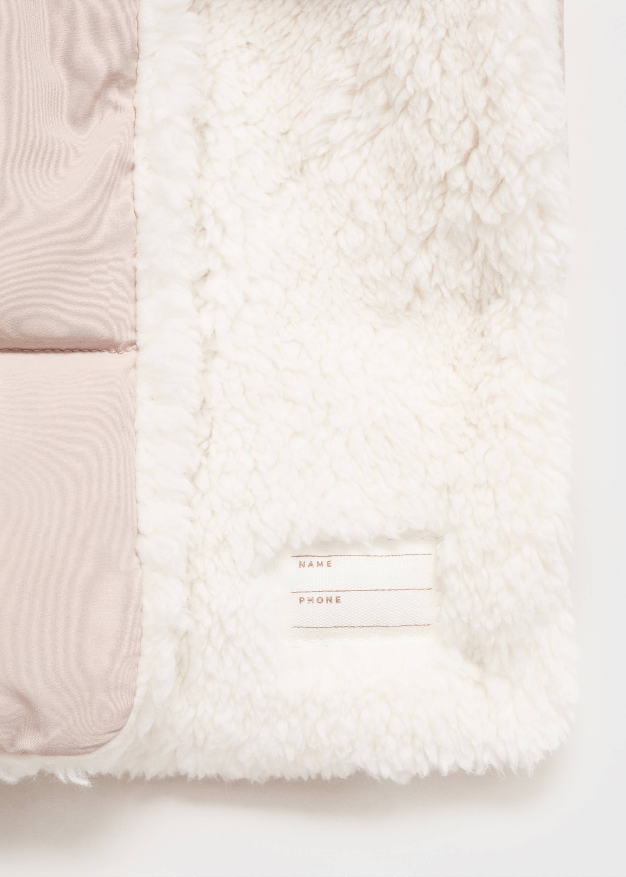 Anorak acolchado pelo interior - Detalle del artículo 0, Beige. Ref: 17074405-00.